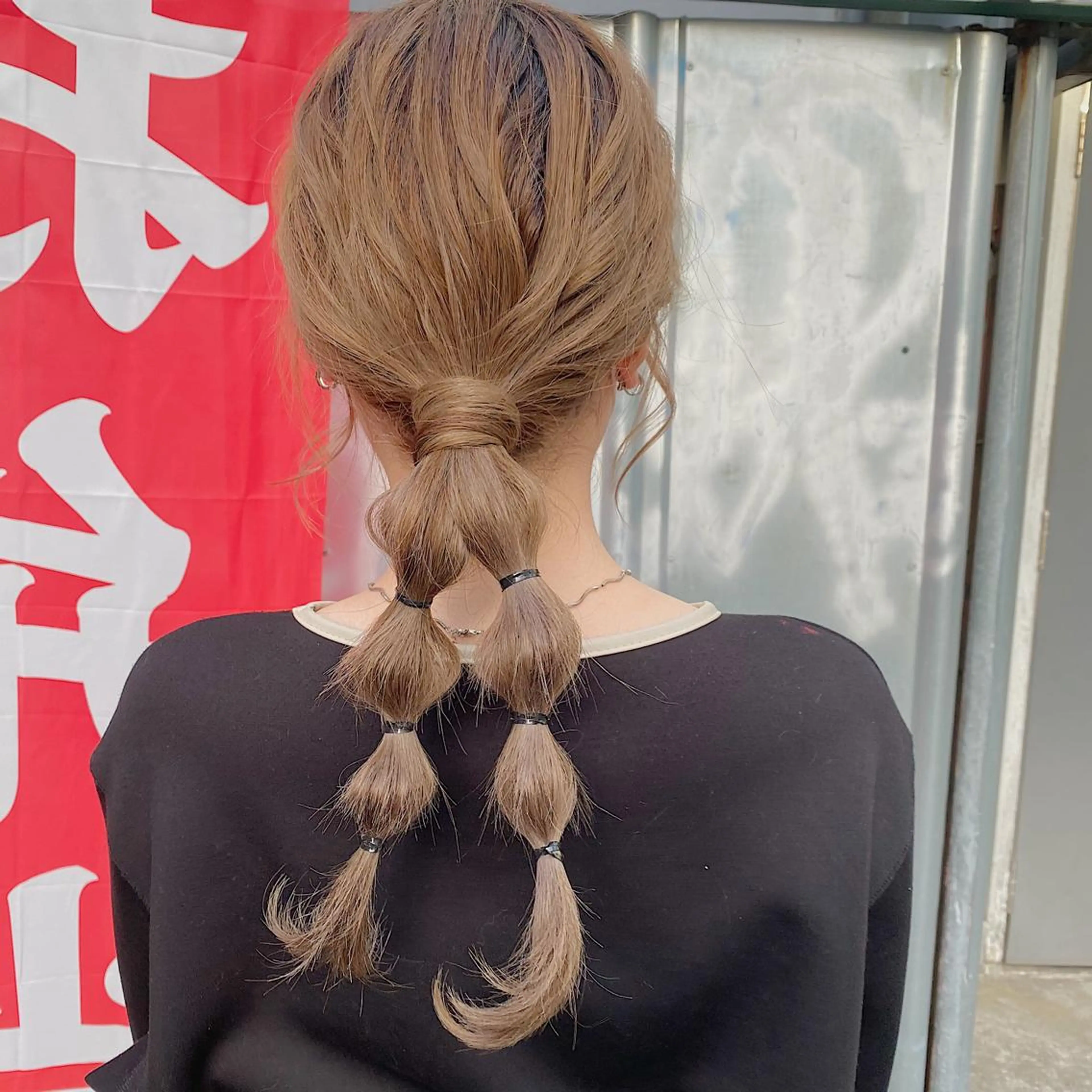 セミロング カラー パーマ ヘアアレンジ メンズ 🍀髪質改善 ケアカラーrootsのヘアスタイル