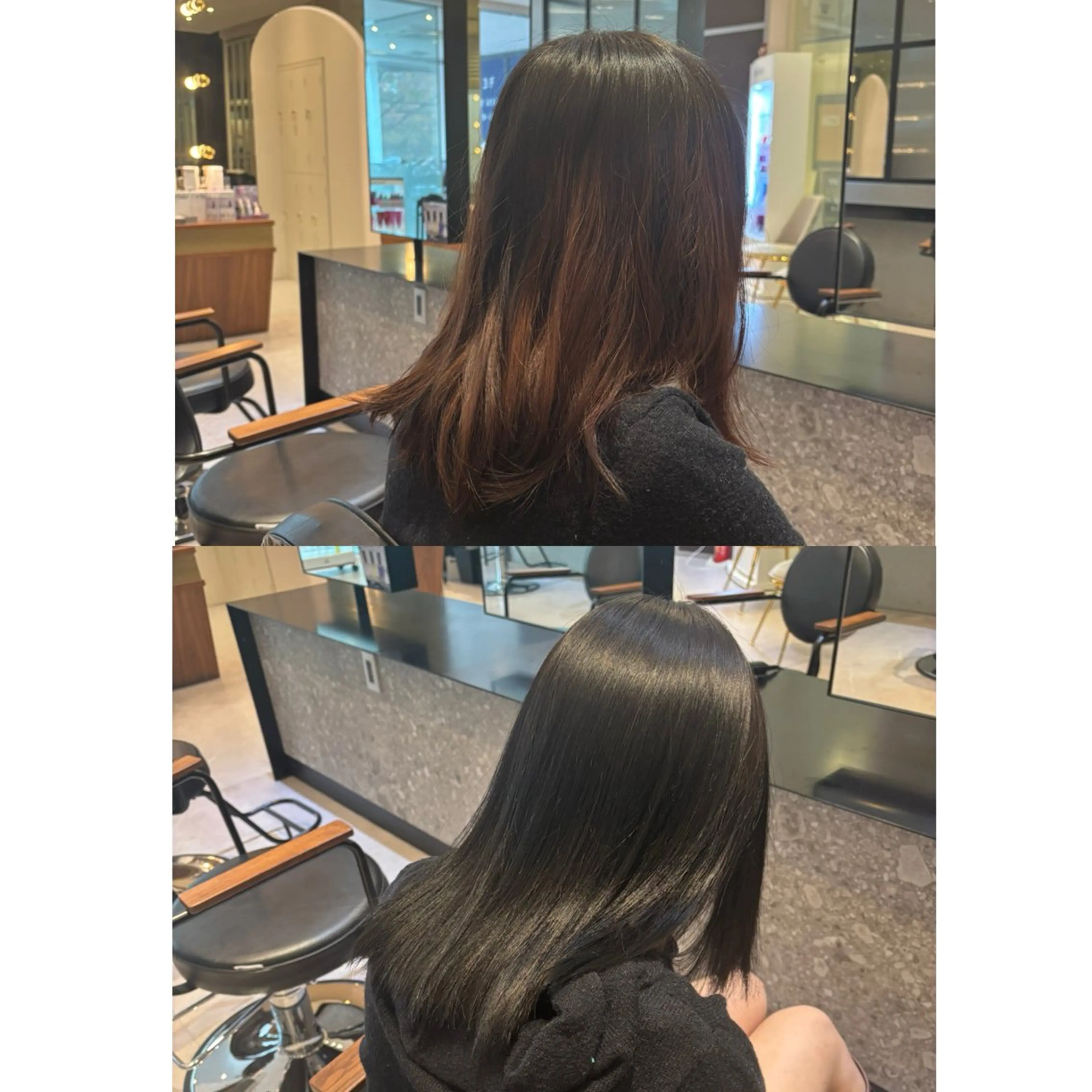 ミディアム カラー/髪質改善 トリートメント/優果のヘアスタイル