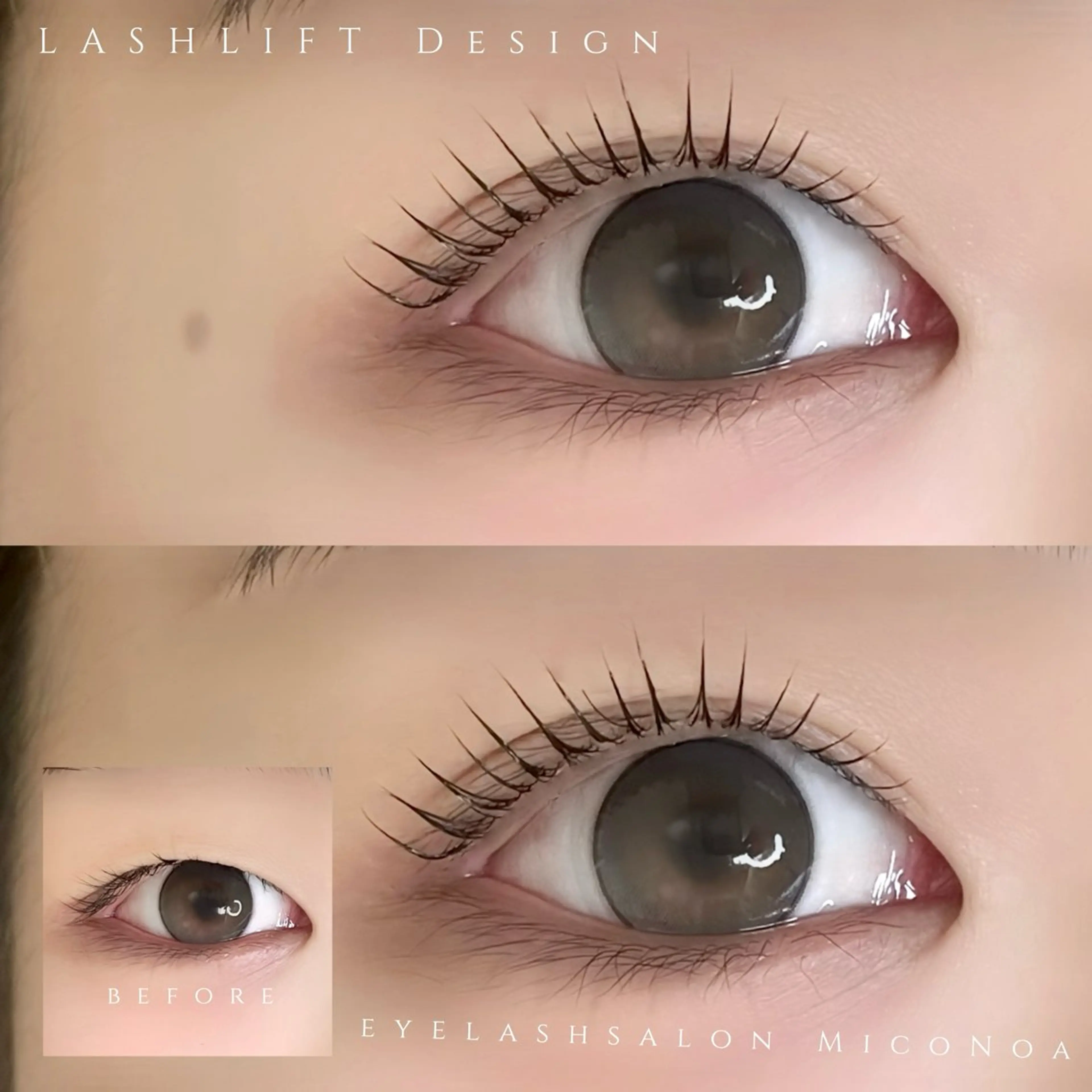 マツエク・マツパ マツパ MicoNoa所属・MicoNoa Asamiのマツエク・マツパデザイン