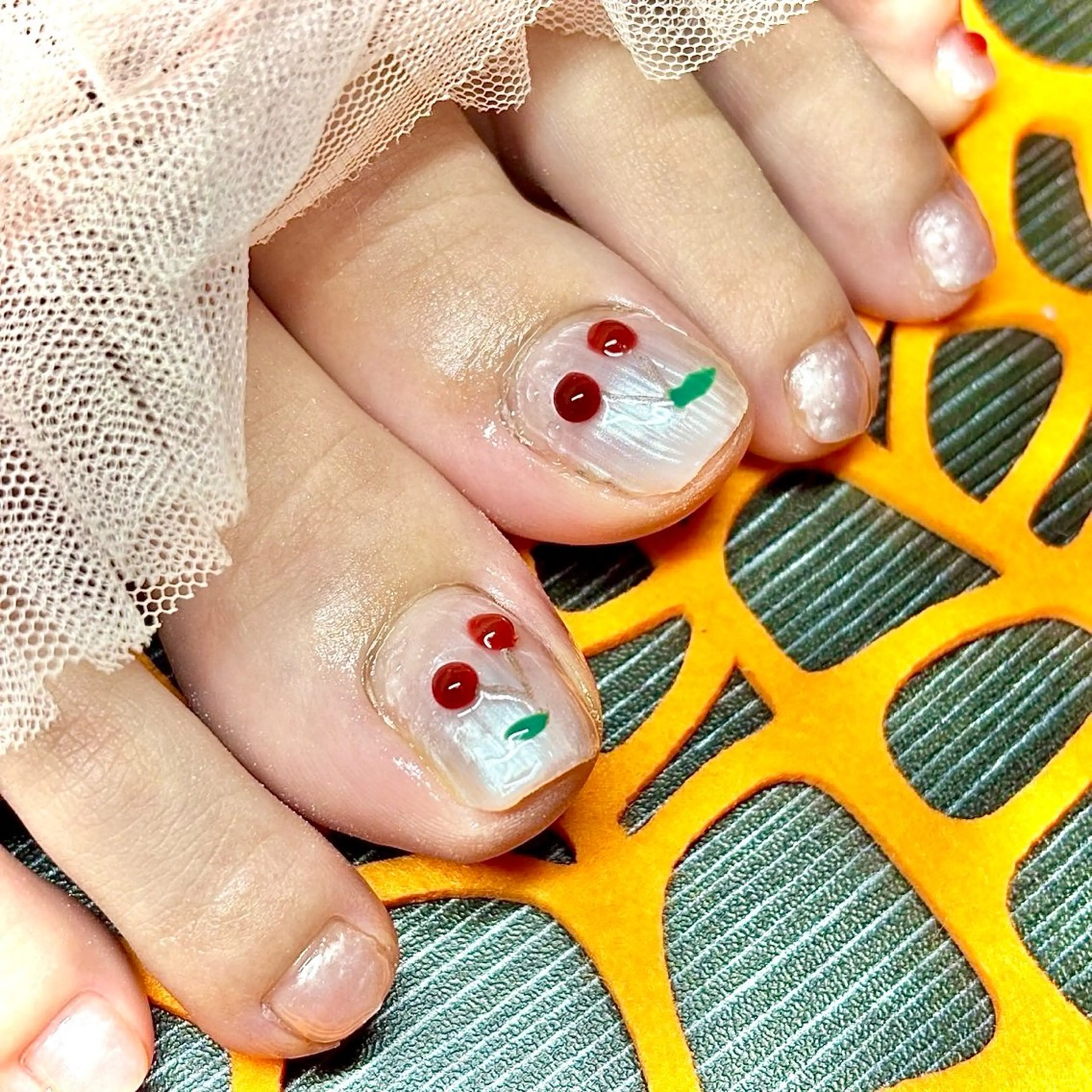 ネイル フットネイル 韓国ネイル ワンホンネイル miminon 自宅ネイルサロンのネイルデザイン