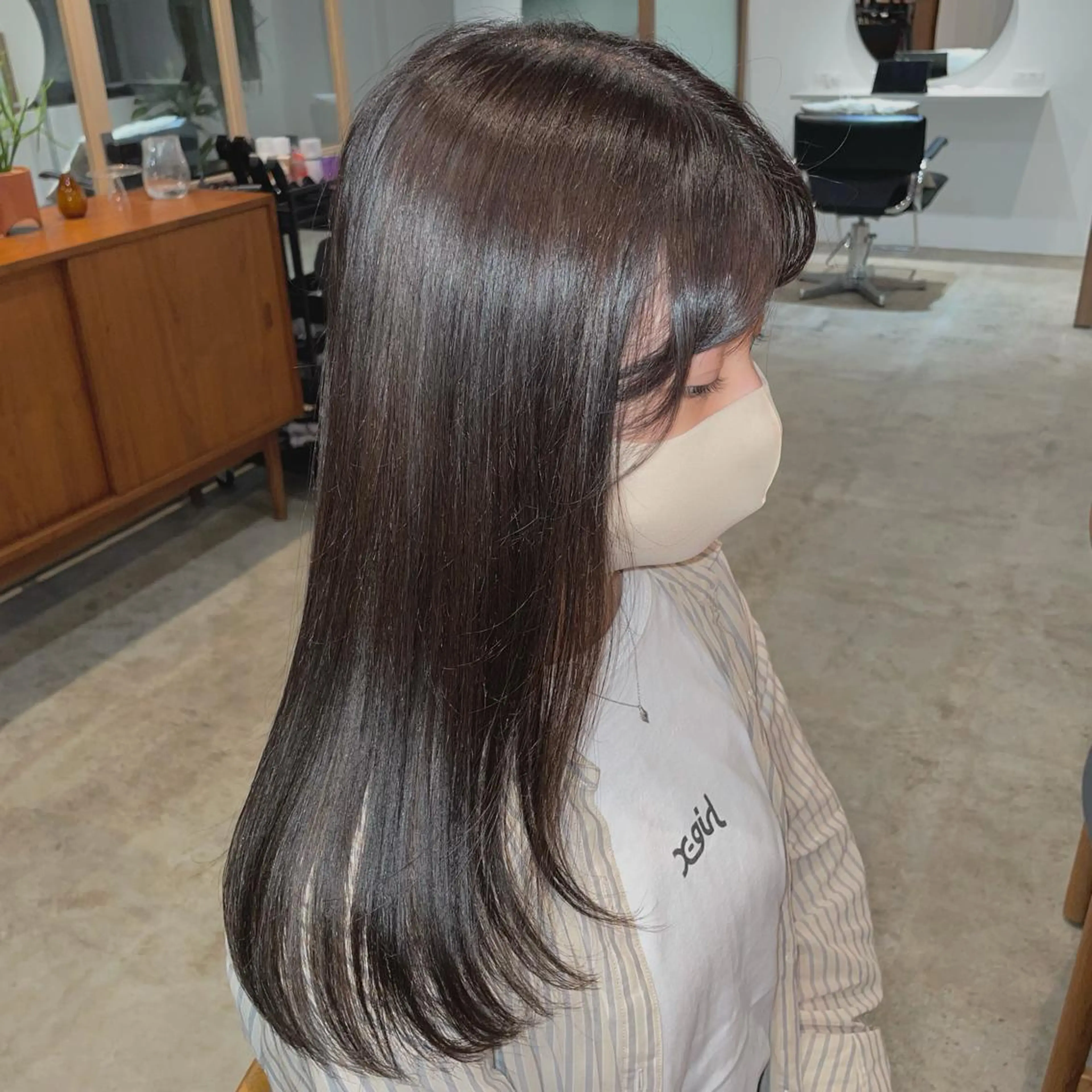 ロング カラー ヘアアレンジ ヘアカラー トリートメント REONA🪽✨ 日常に馴染む髪🫧のヘアスタイル