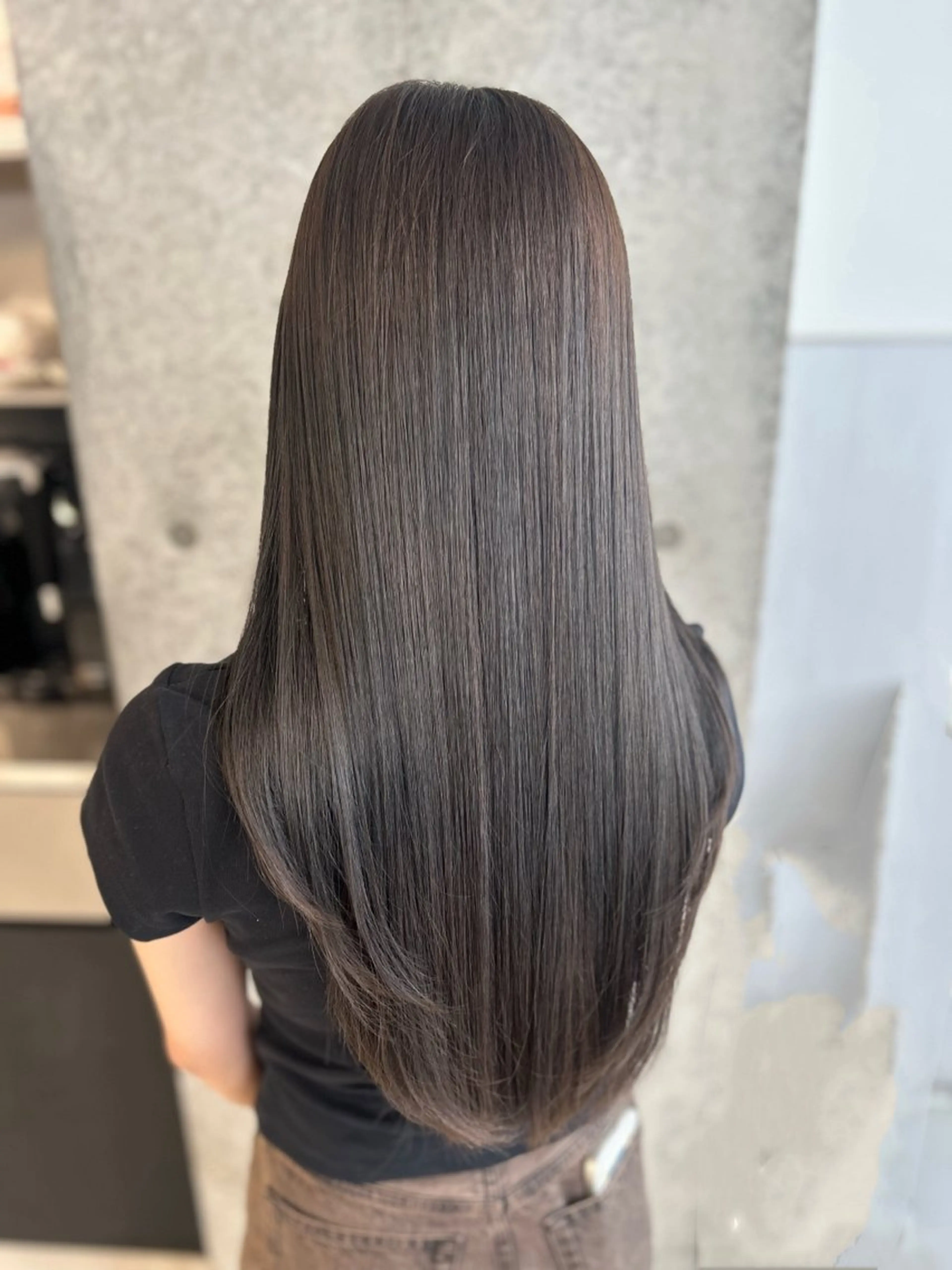 カラー 透明感カラー グレージュ 髪質改善 ヘアカラー ️💜akari💜 ハイトーン/レイヤーのヘアスタイル