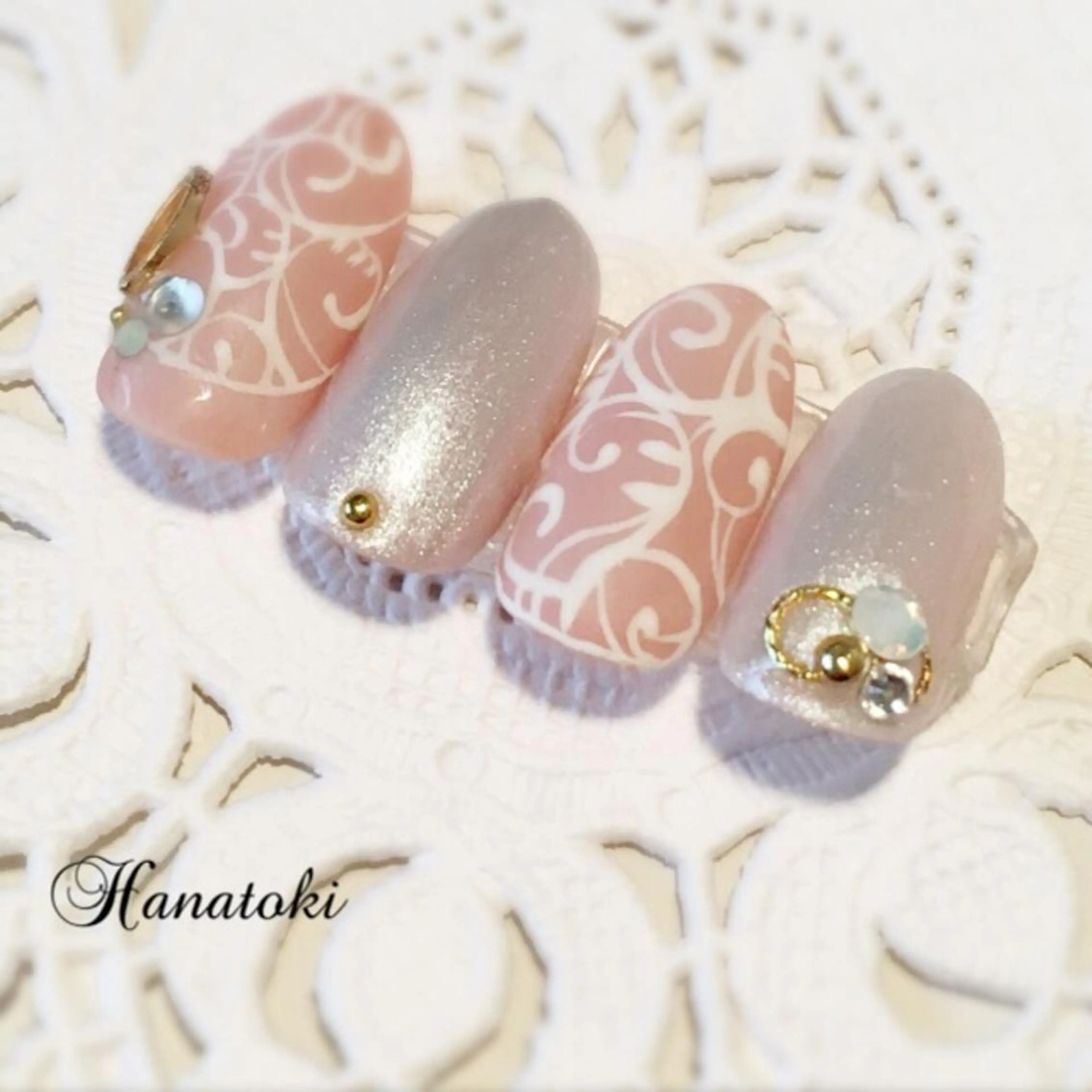 ネイル マットネイル Hanatoki所属・菅原 千明のネイルデザイン