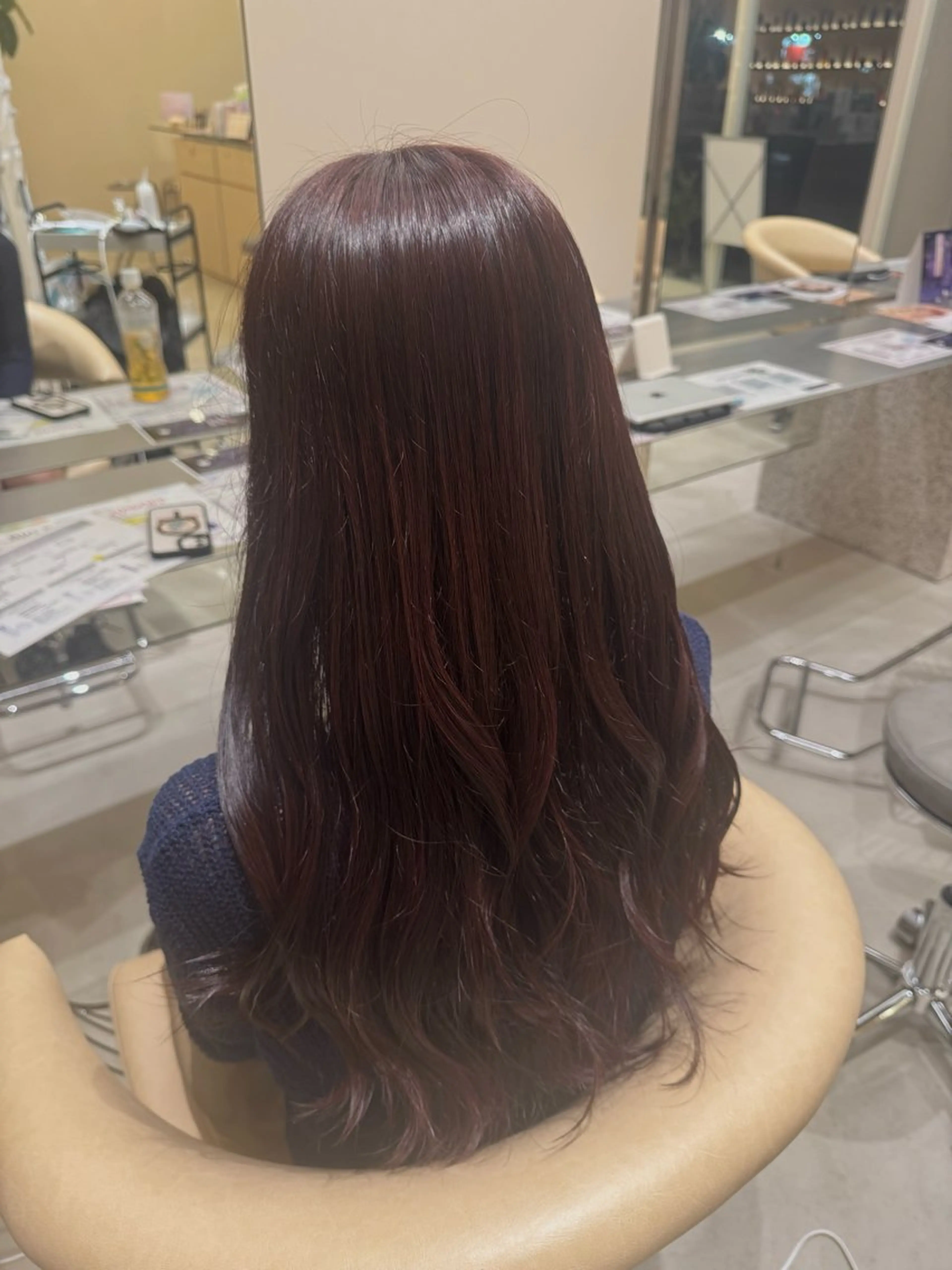 ワンカラー+髪質改善AujuaTRの写真