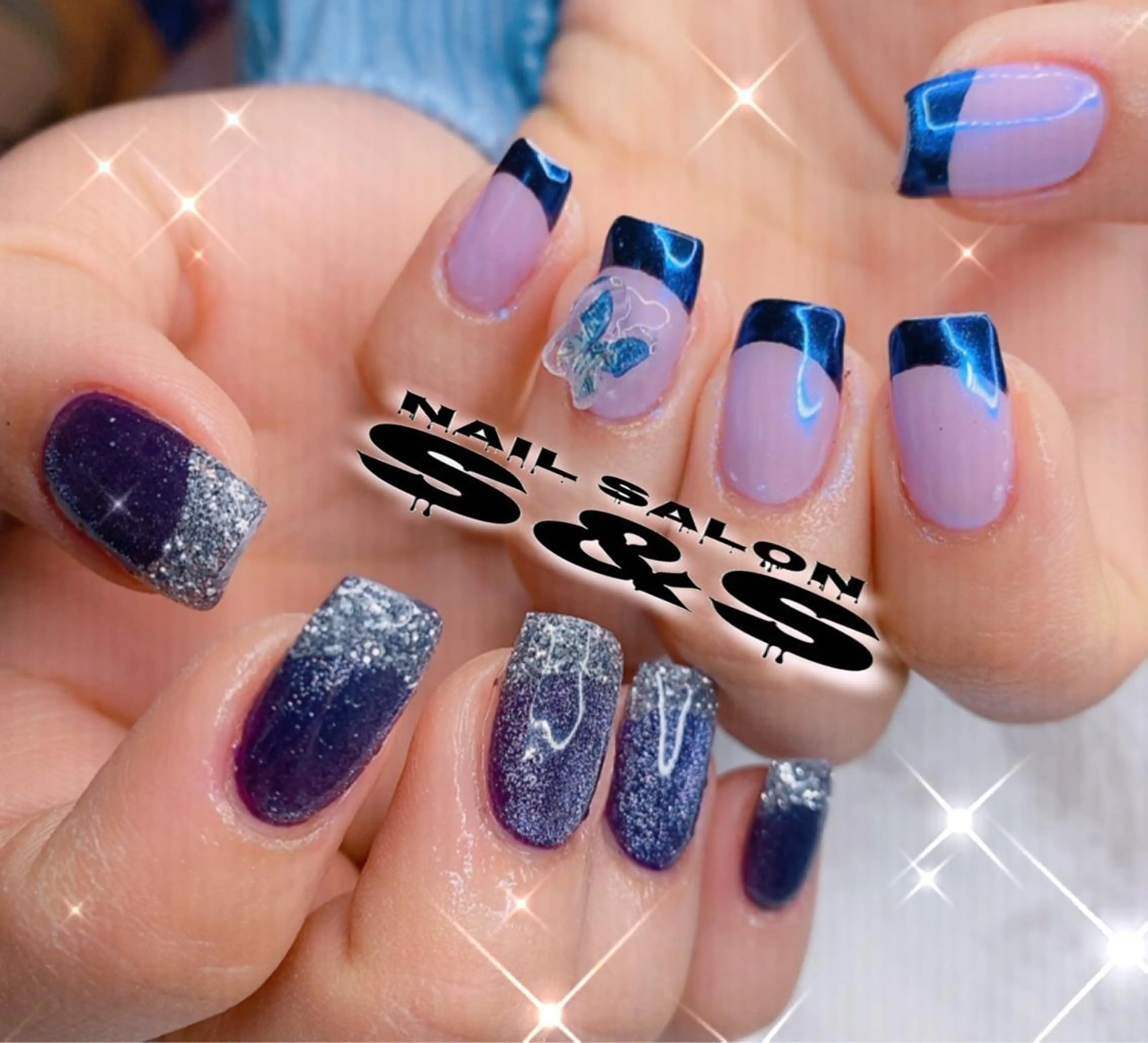 ネイル 長さ出し メンズネイル 持ち込み スカルプネイル S&S 村田小百合のネイルデザイン