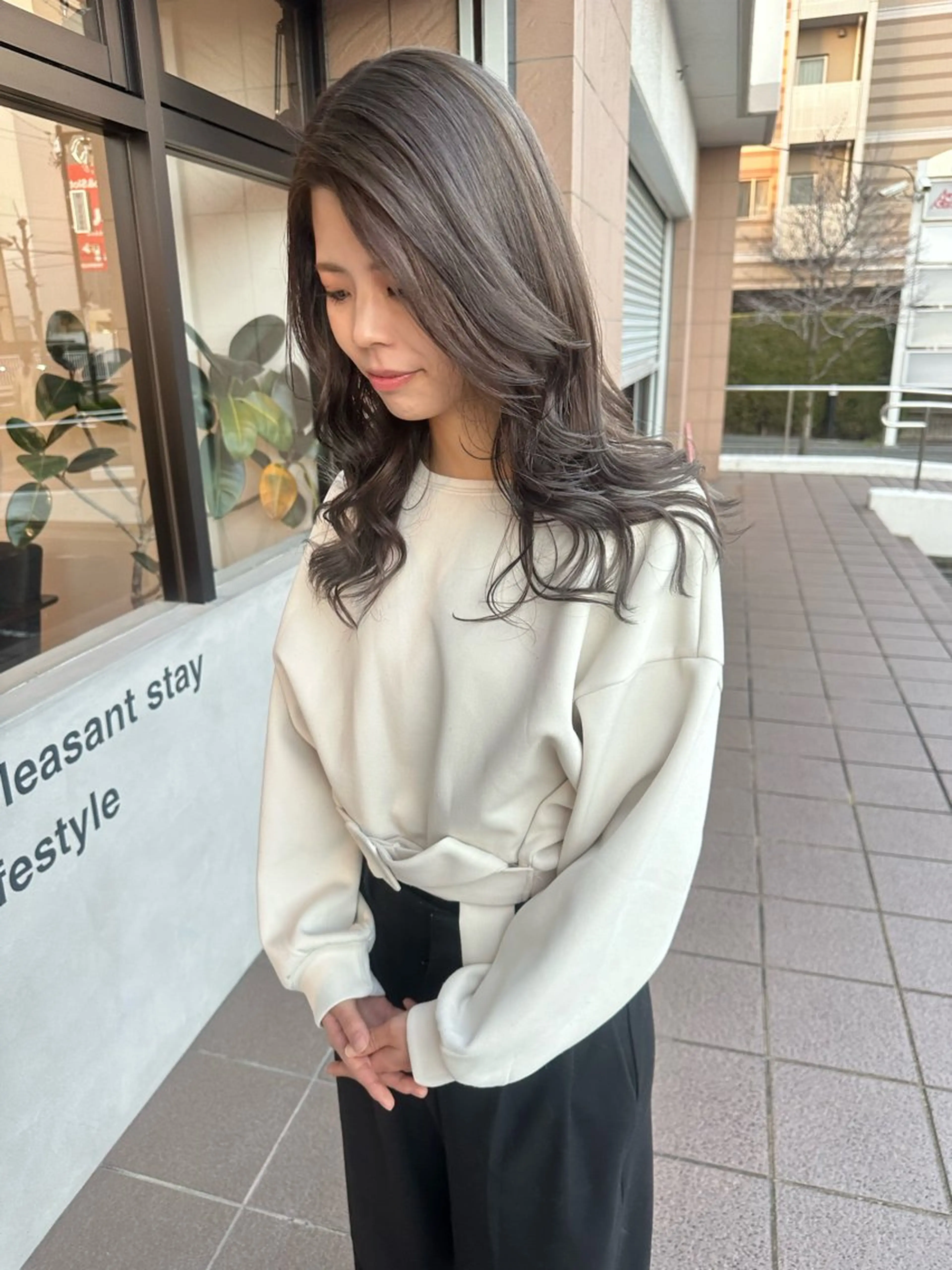 ロング Baby美容師 Ninaのヘアスタイル