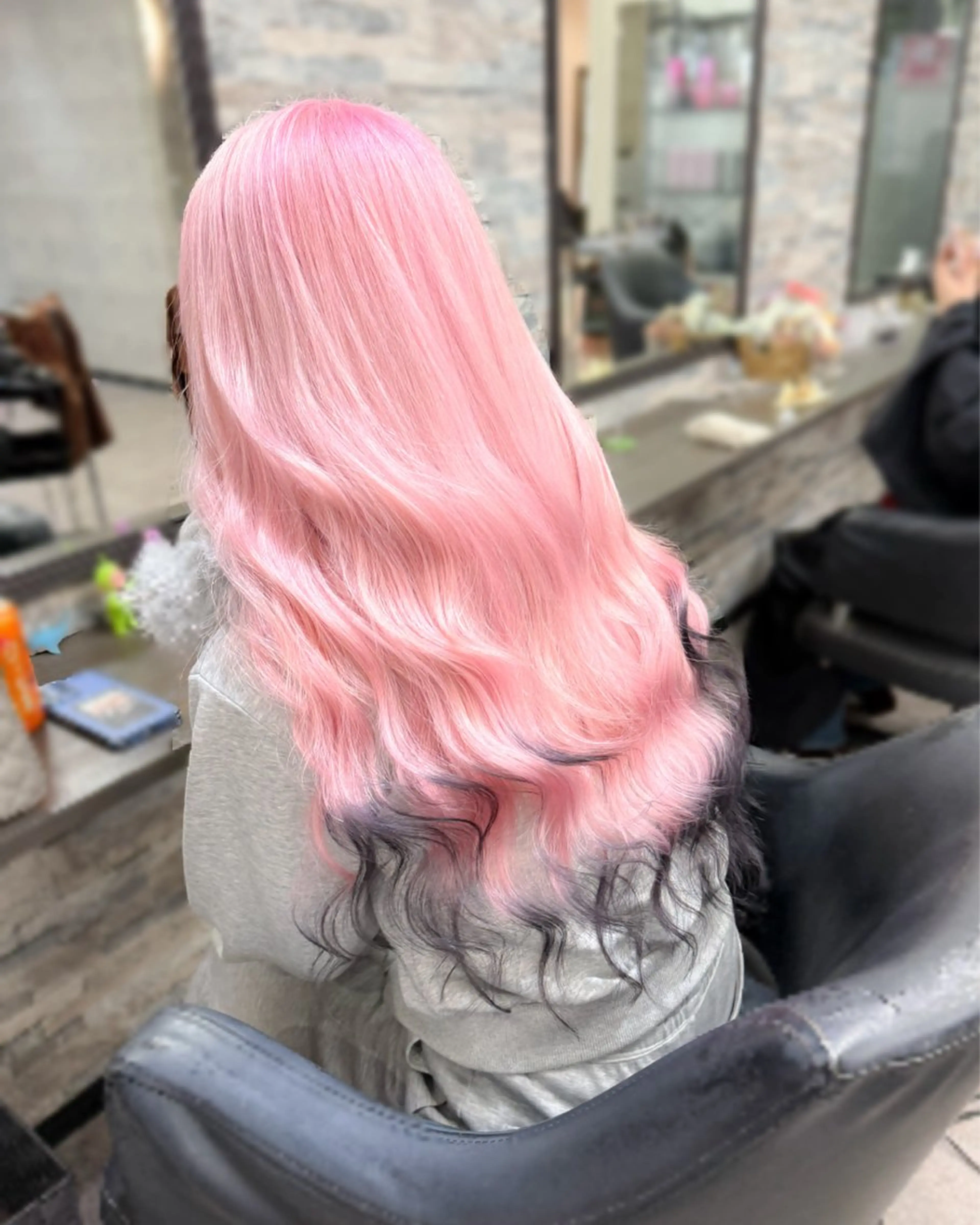 ロング カラー カット ヘアカラー トリートメント エクステ ハイトーンエクステ 🎩カズキ🎩のヘアスタイル