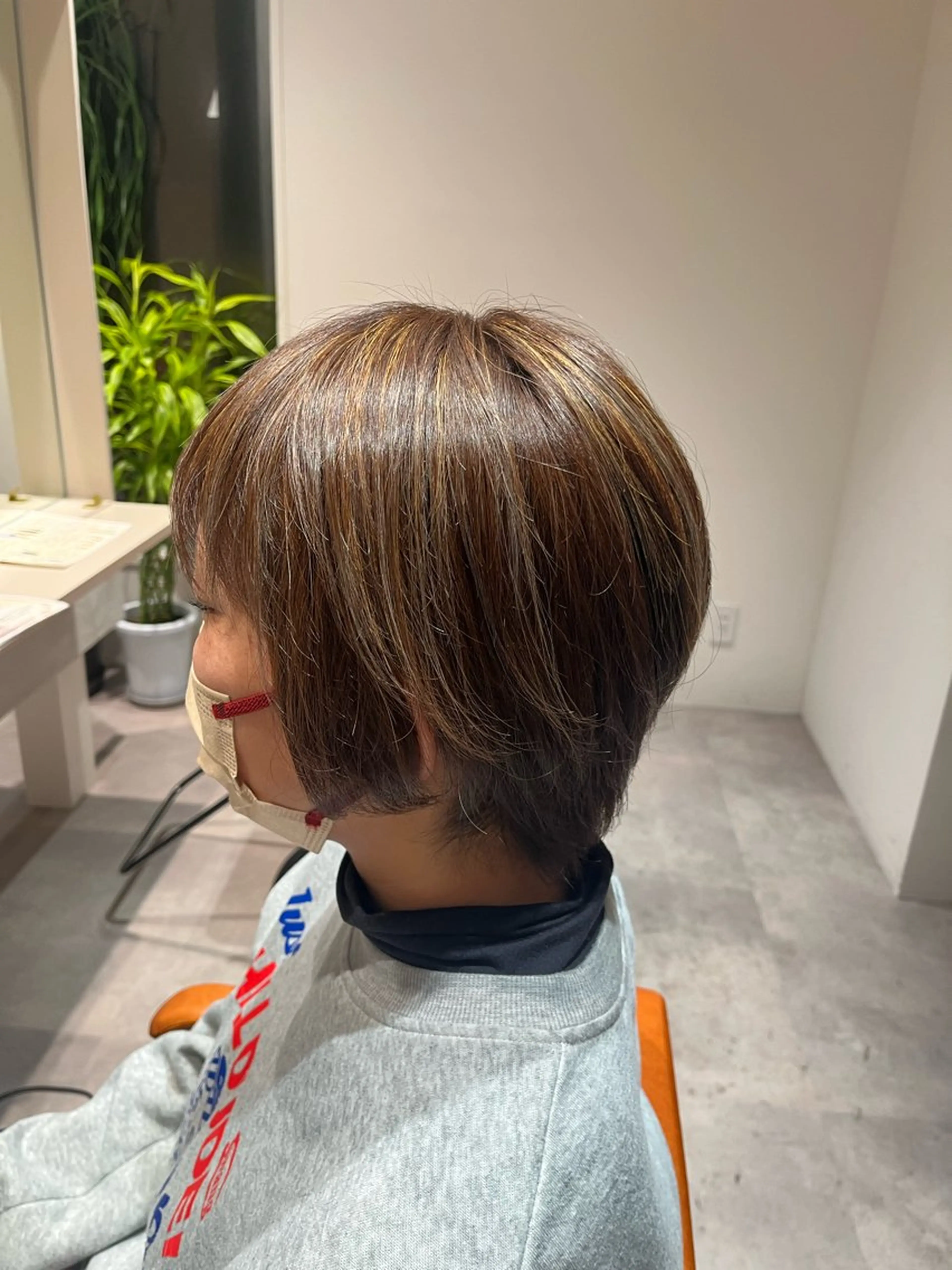 ショート ショートヘア hairs beau total beauty所属・井原 妃芽のヘアスタイル