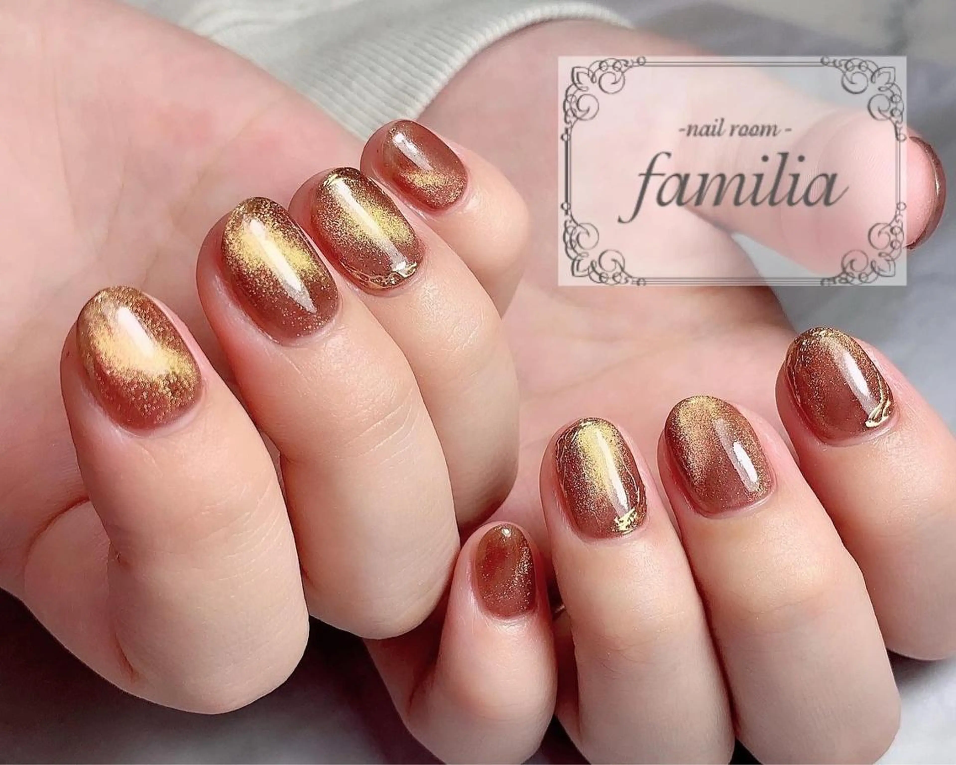 ネイル ハンドネイル -nailroom- familiaのネイルデザイン