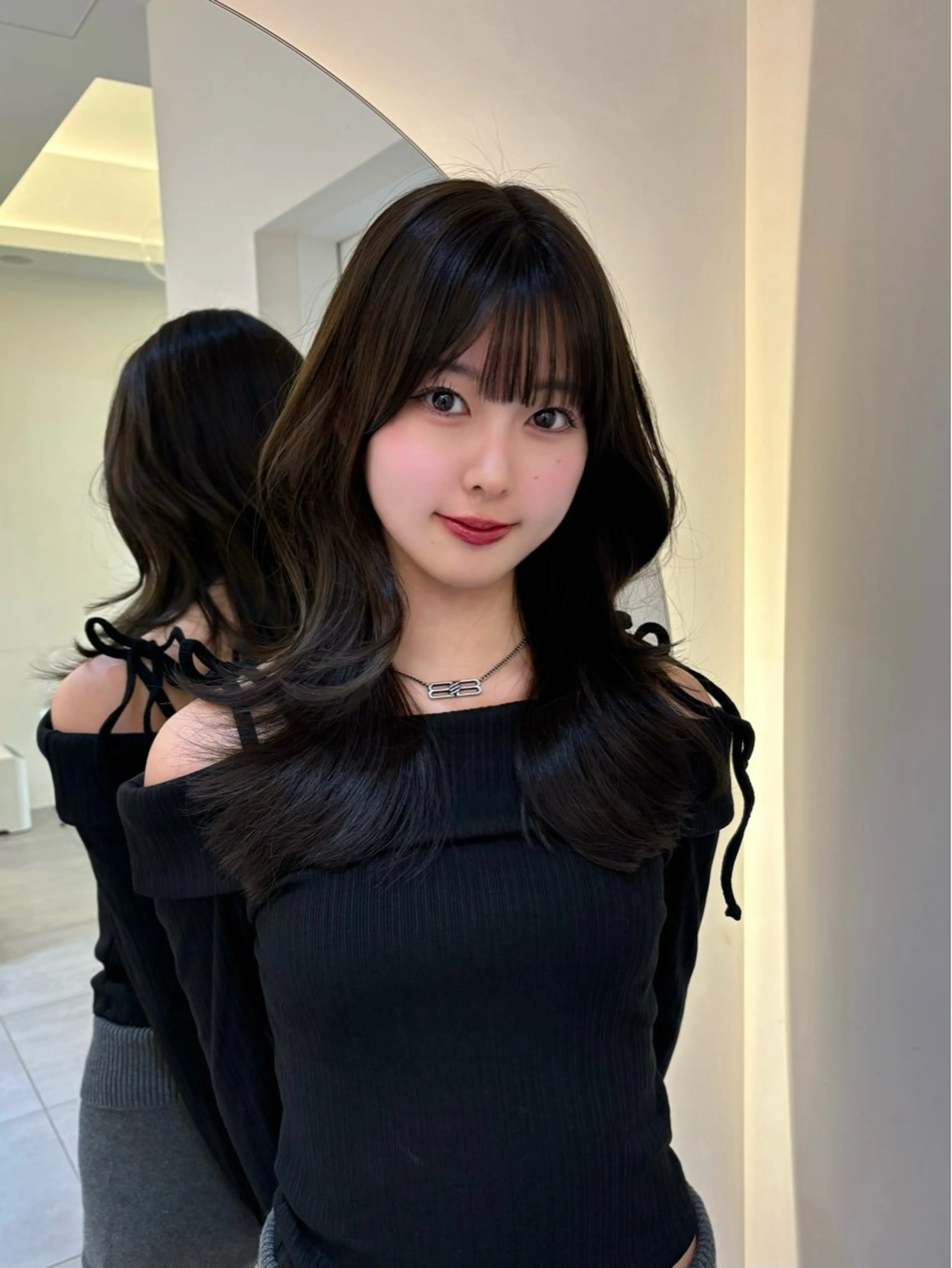 セミロング カット ヘアカラー トリートメント nok銀座所属・🌷艶色/艶髪/銀座 /norika🌷のヘアスタイル