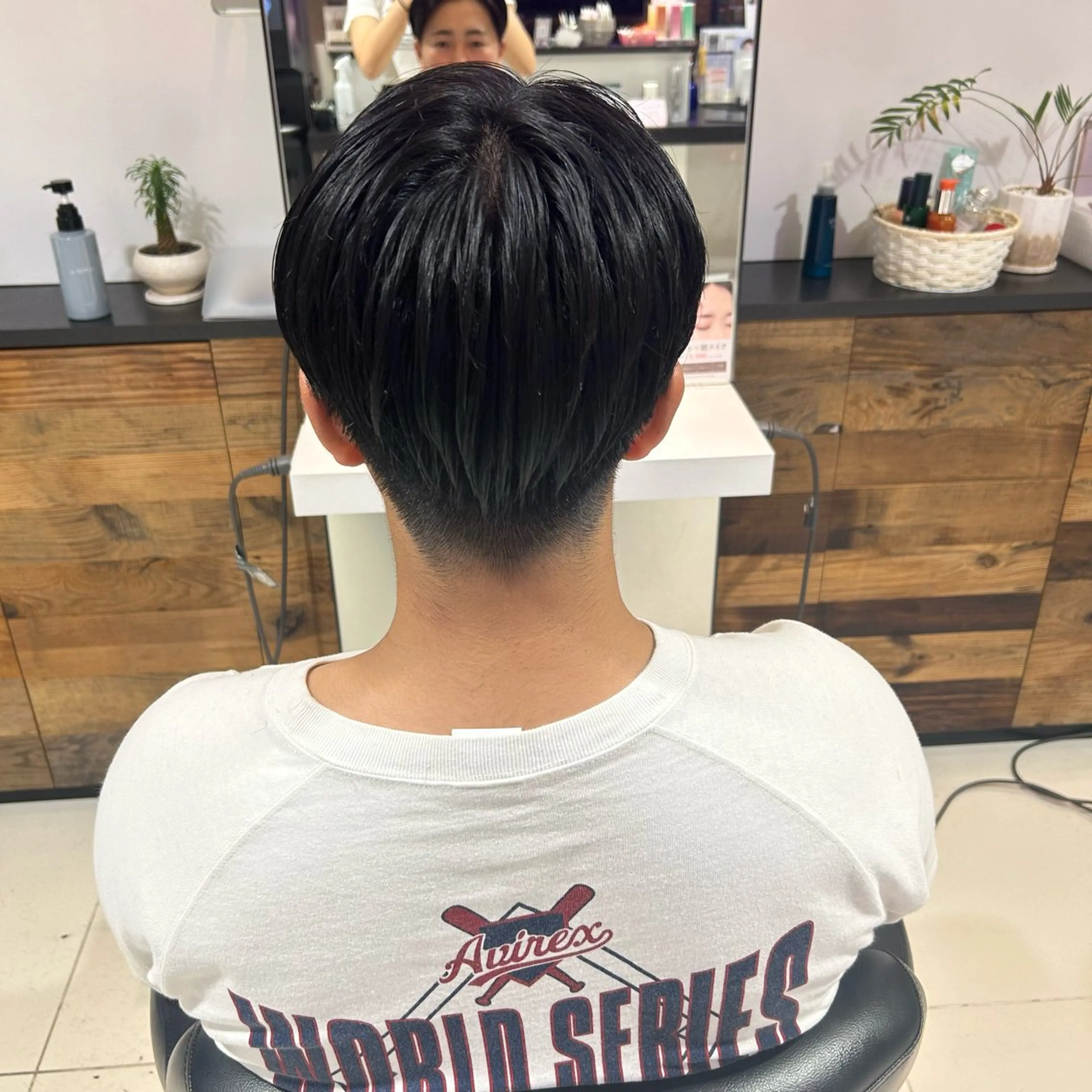 メンズ カット ちさと/メンズ ショート/縮毛矯正のヘアスタイル