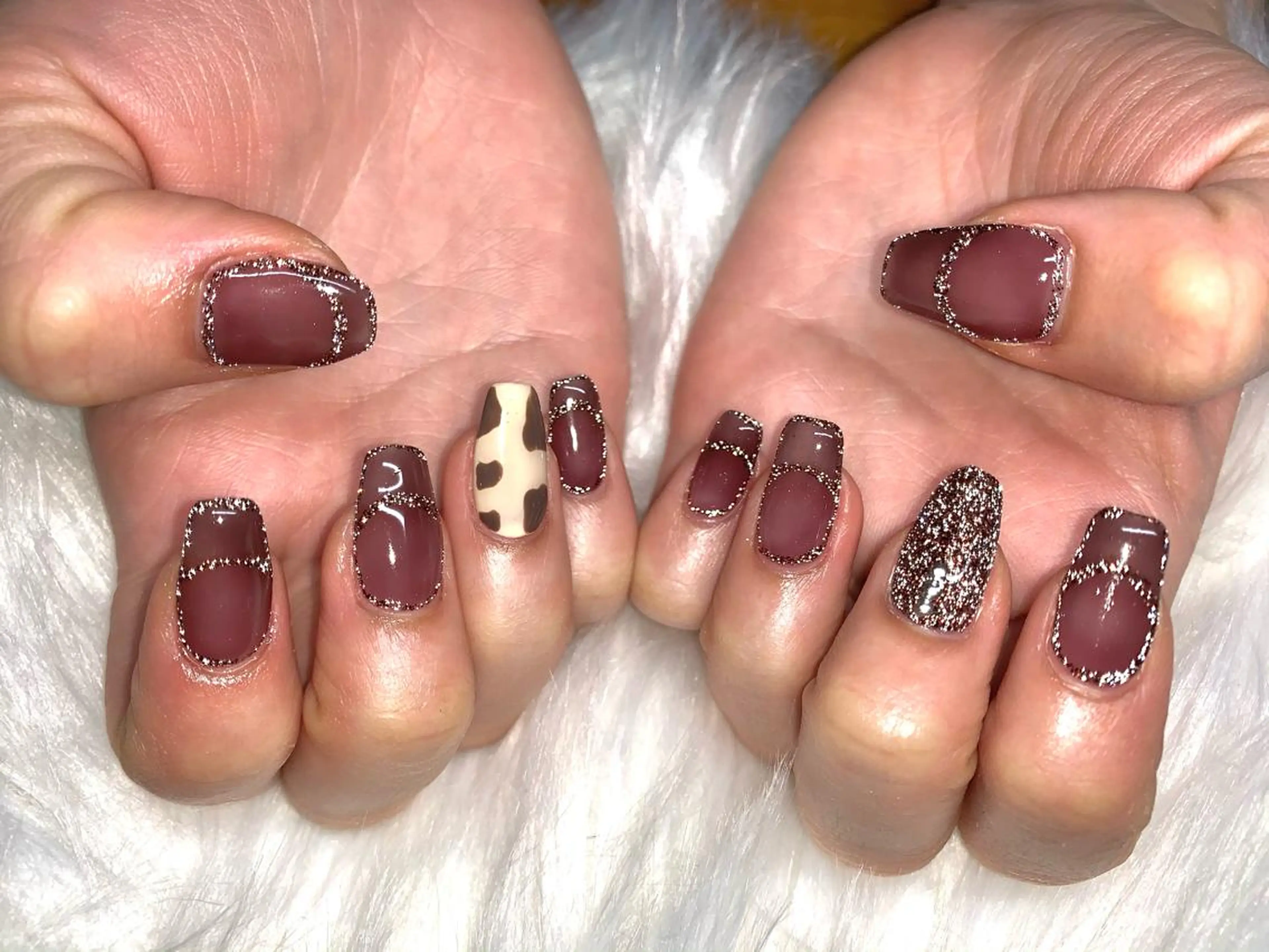 ネイル フラッシュネイル フレンチネイル ニュアンスネイル aime 中崎町のネイルデザイン