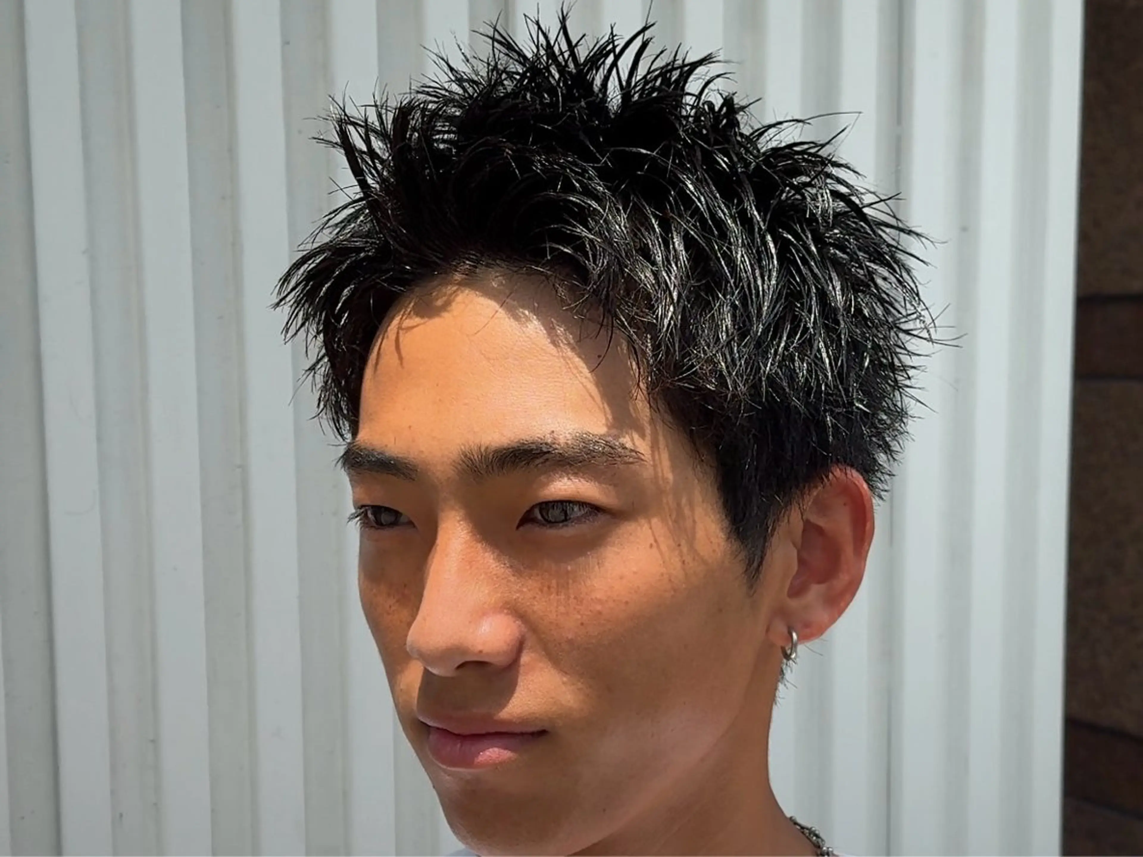 メンズ パーマ／京都駅 ／メンズ/藤井　翔のヘアスタイル