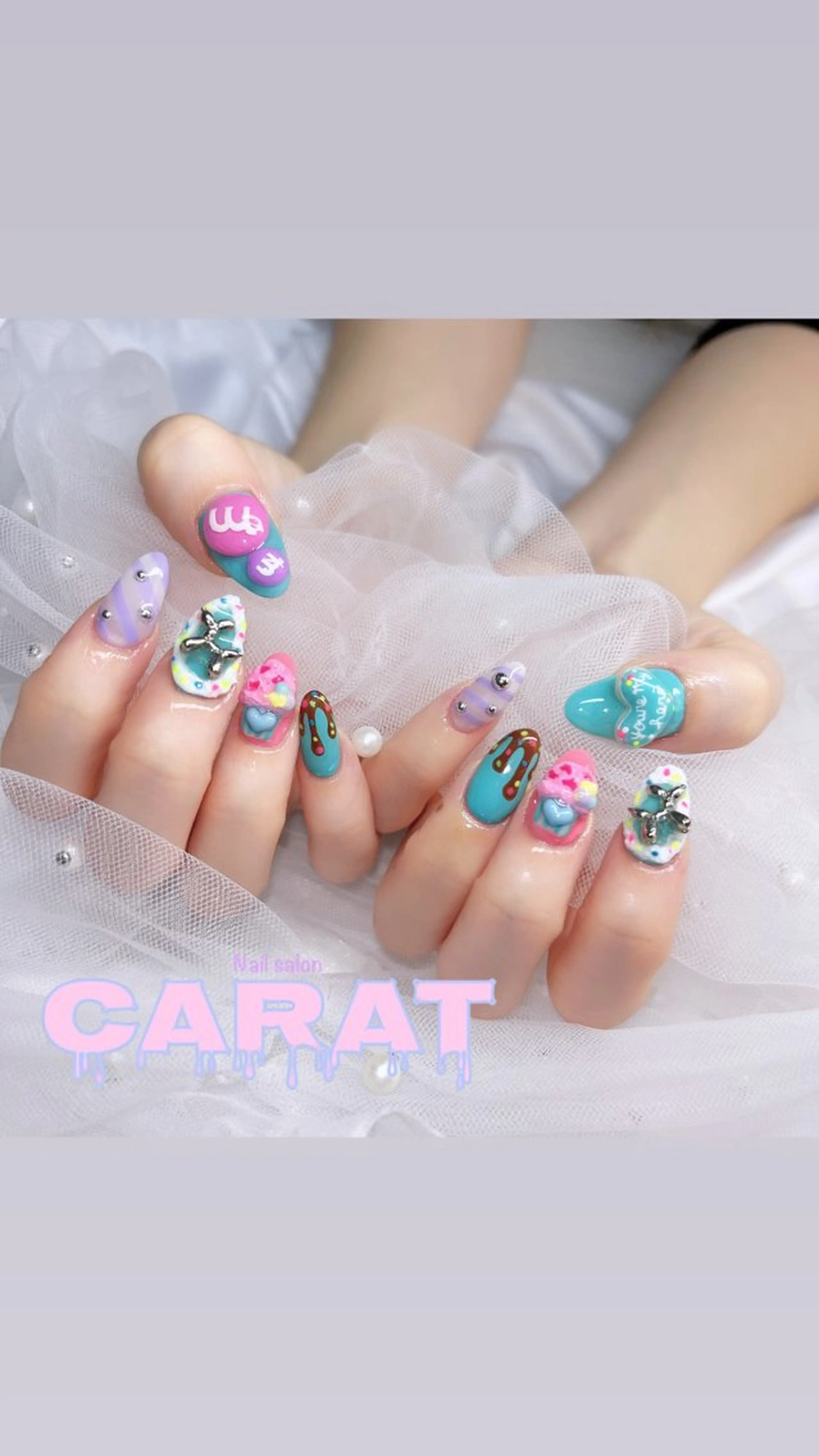 ネイル ハンドネイル CARAT/ Rinaのネイルデザイン
