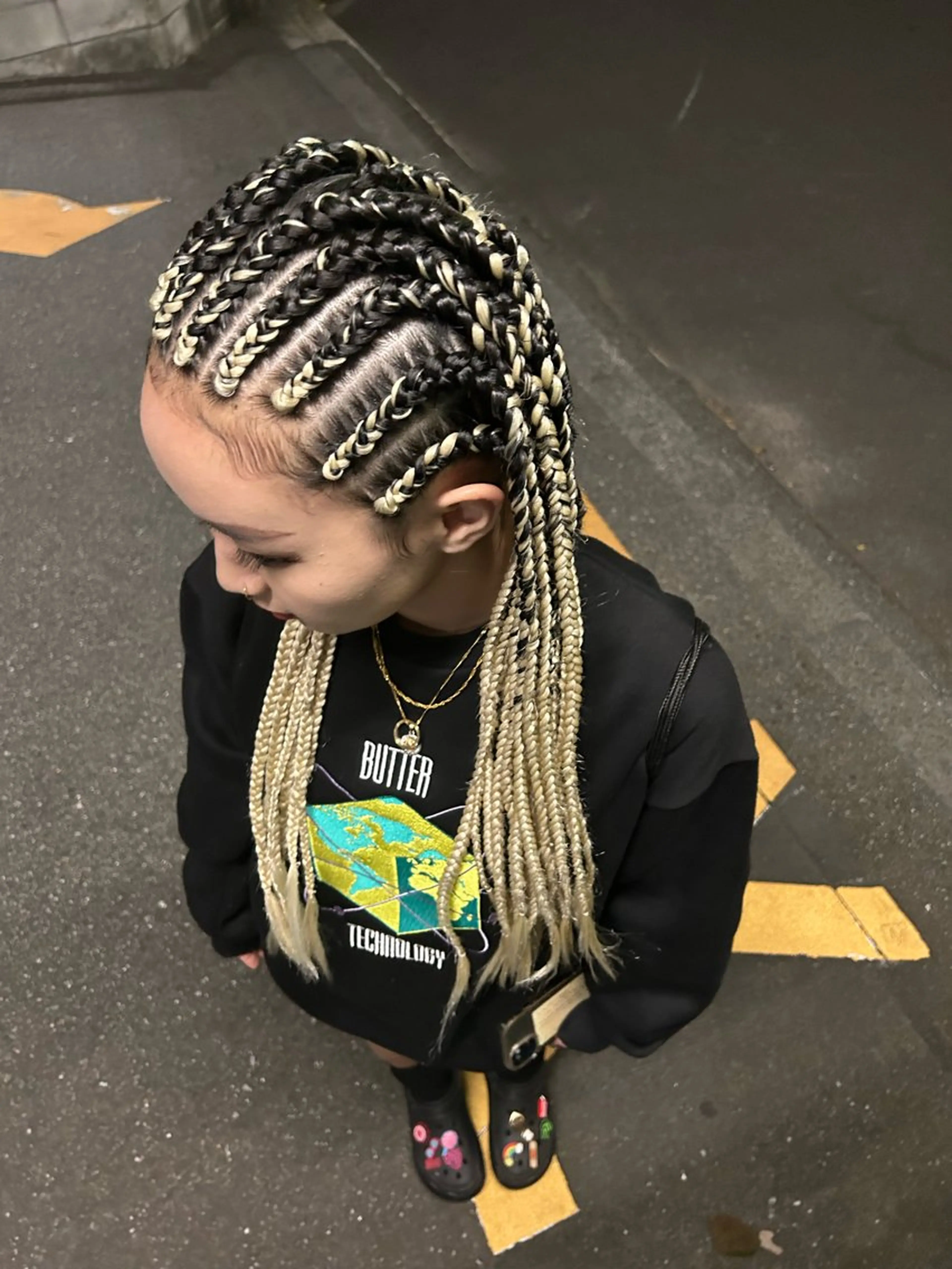 ロング ヘアセット 艶カラー/レイヤー /メンズ/マツエクのヘアスタイル