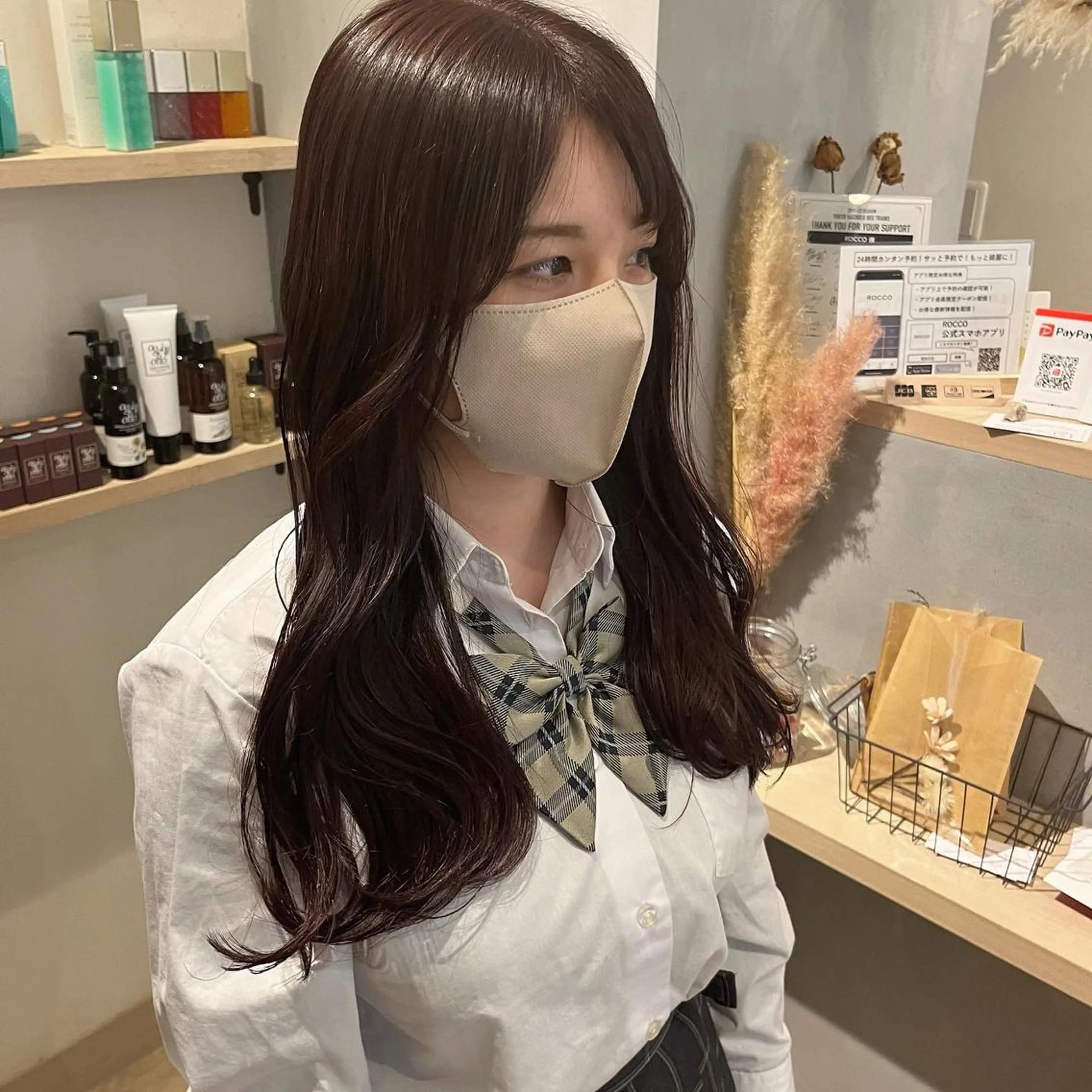 ロング ヘアカラー MAI ROCCO3rdのヘアスタイル