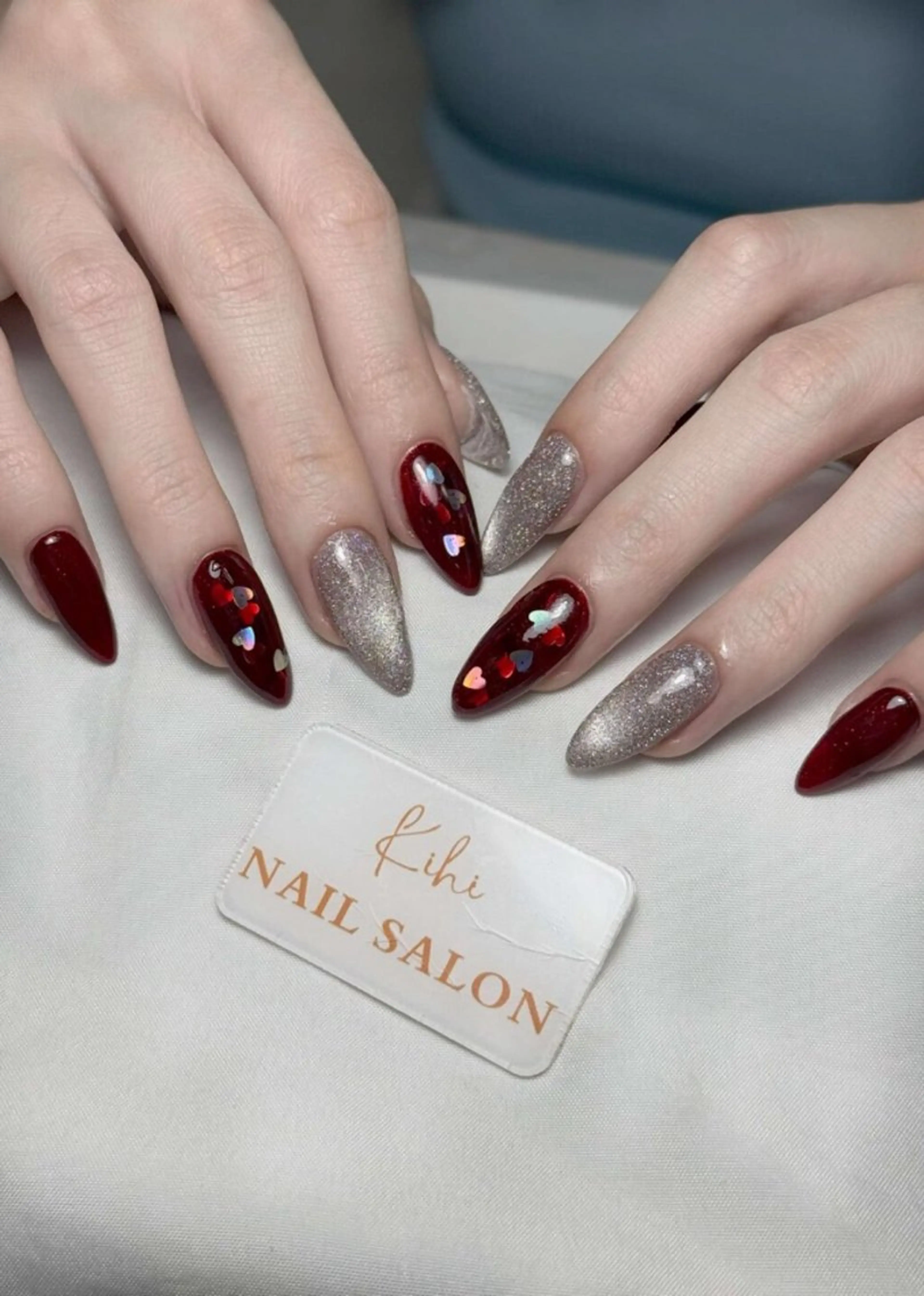 ネイル アートネイル フレンチネイル ジェルネイル グラデーション 韓国ネイル 村中 ハナのネイルデザイン