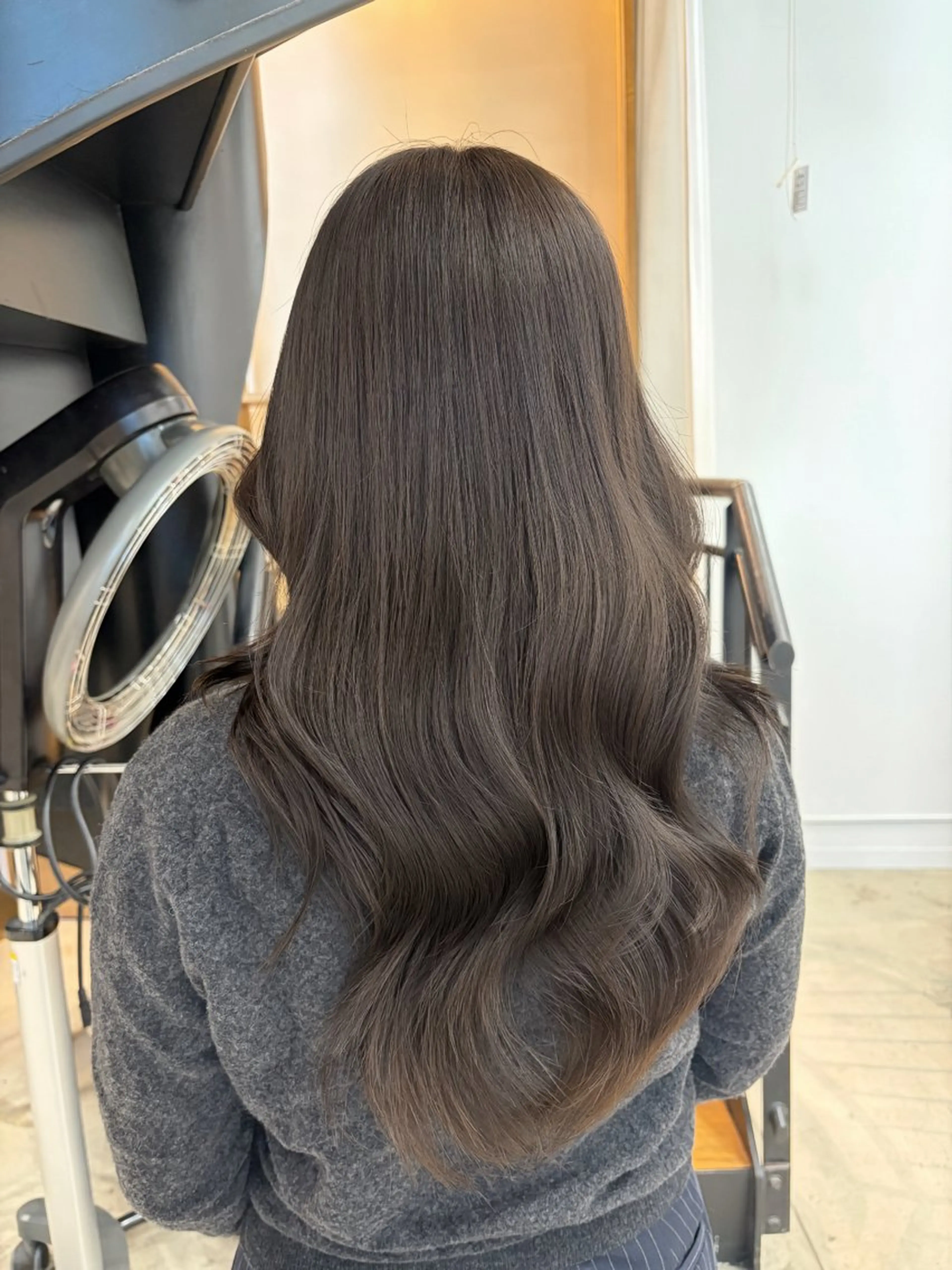 ロング カラー パーマ ヘアアレンジ ベージュカラー 透明感カラー 韓国風ヘア レイヤーカット カット ヘアカラー GO TODAY SHAiRE SALON所属・韓国レイヤー🪞/ 透明感🫧/コウヘイのヘアスタイル