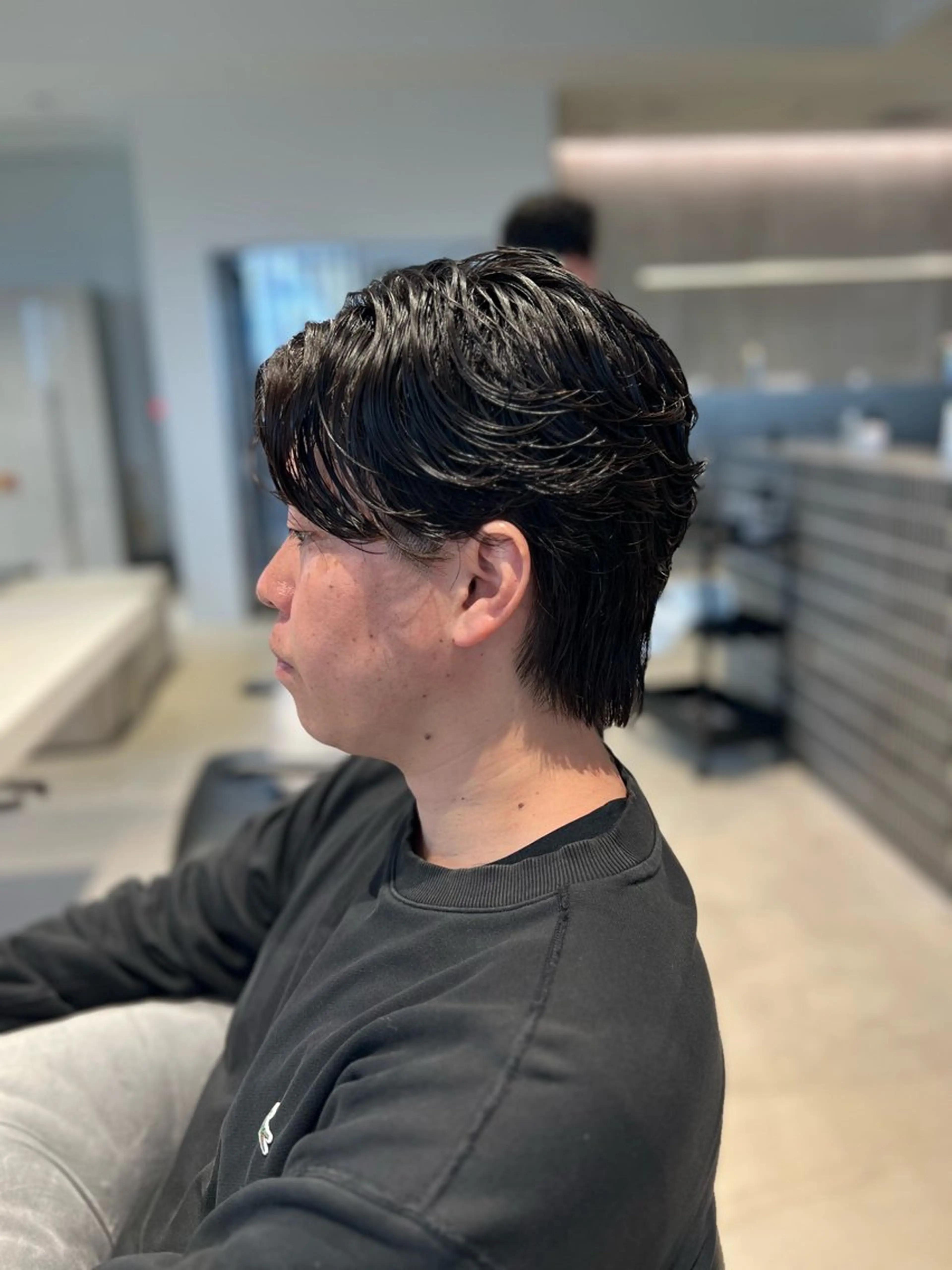 メンズ カット パーマ 髪質改善/ブリーチ ツヤ髪/shiinaのヘアスタイル