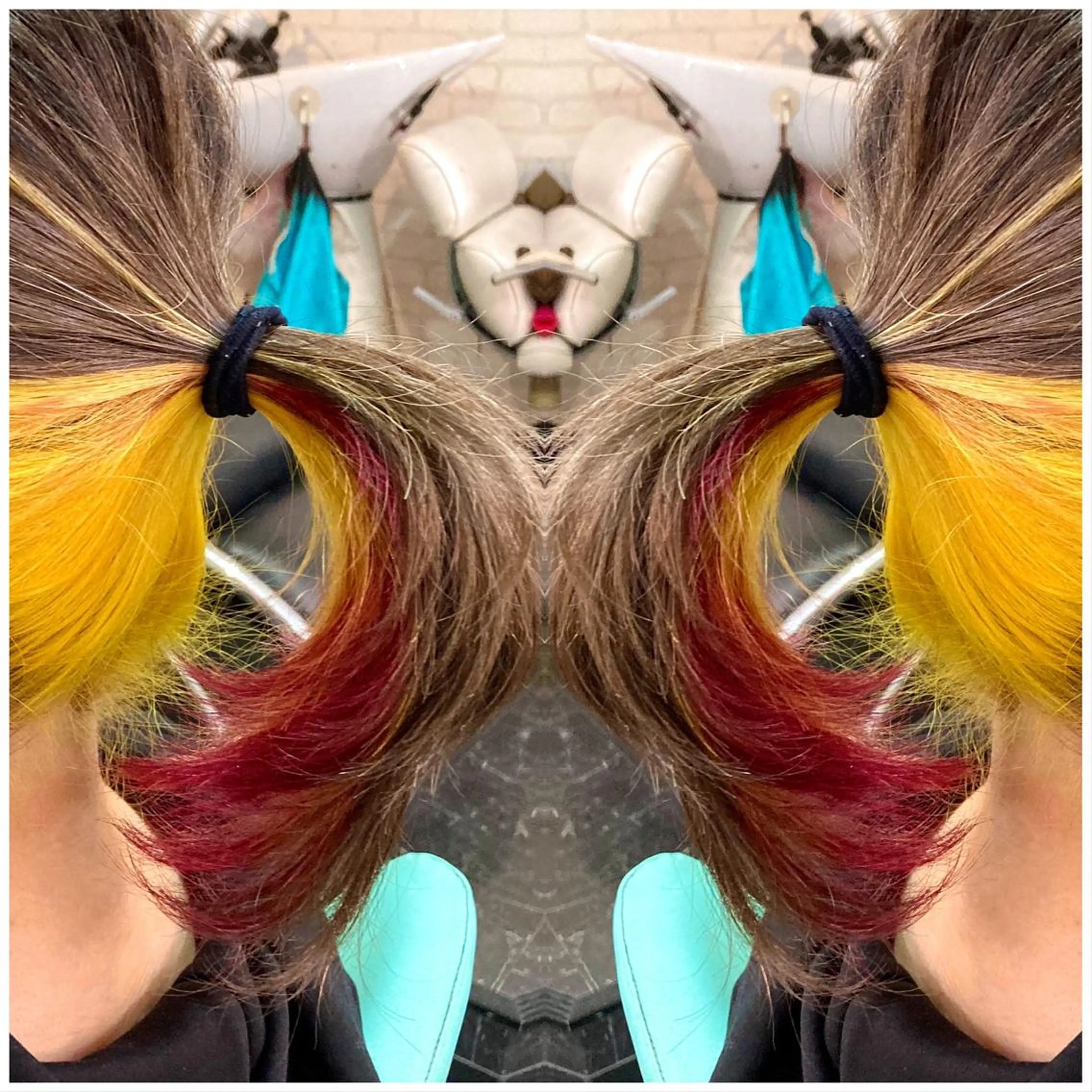 ミディアム カラー ヘアアレンジ Kimura Shinyaのヘアスタイル