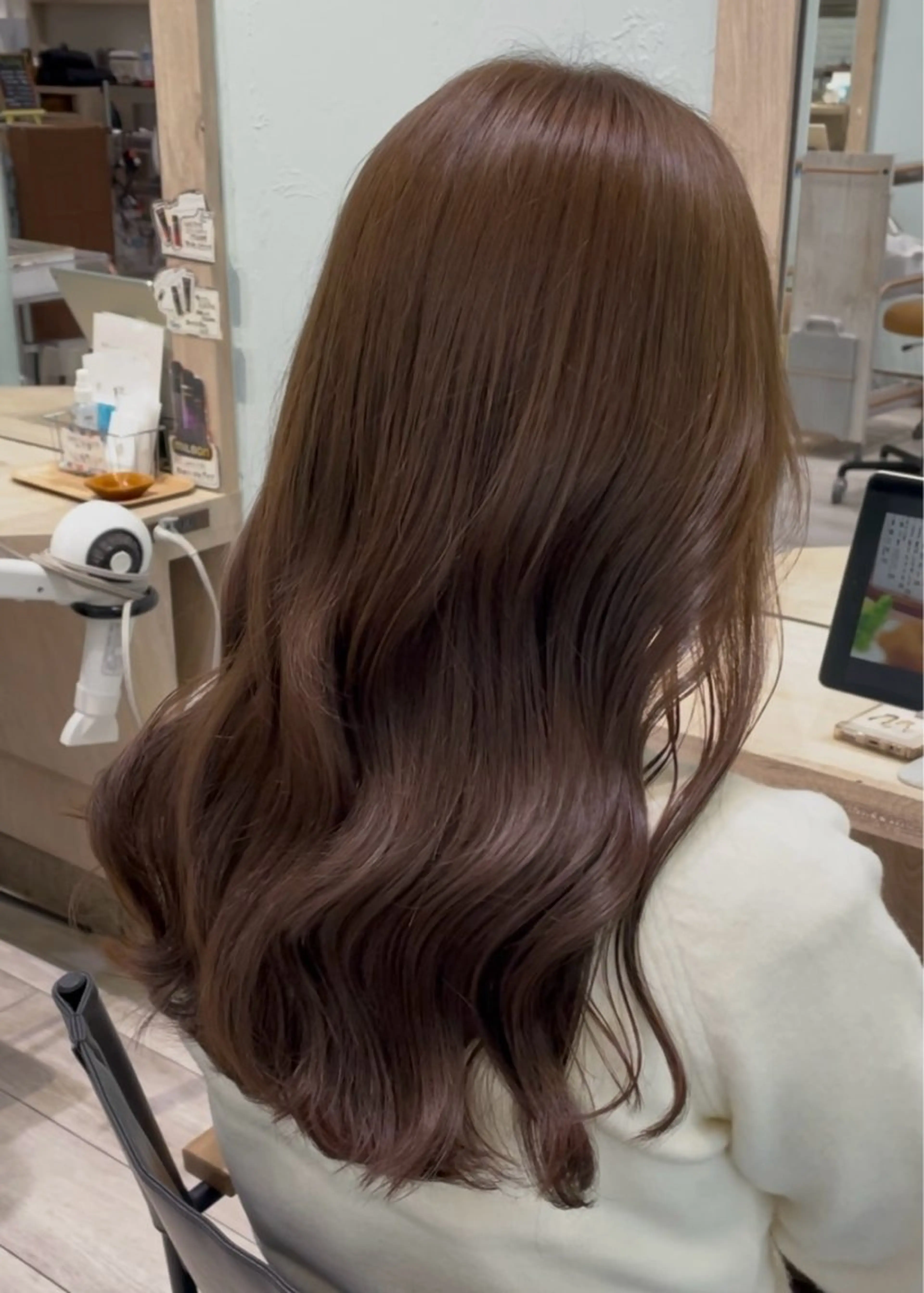 ロング カット ヘアカラー トリートメント 仙台/艶髪/暗髪/ MIZUHOのヘアスタイル