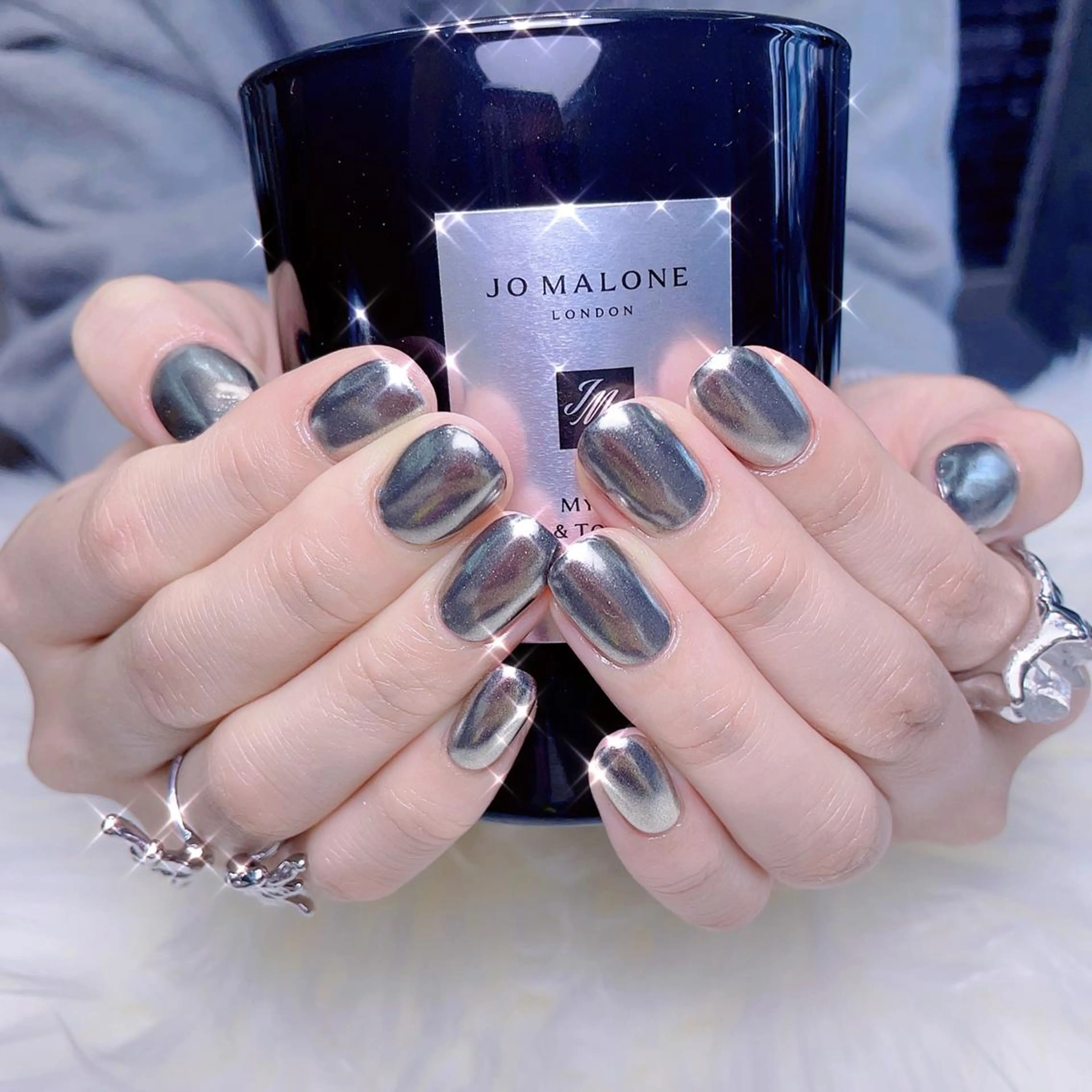 🦋ミラー／オーロラ／ユニコーンネイル『初回ソフトジェルオフ無料』の写真