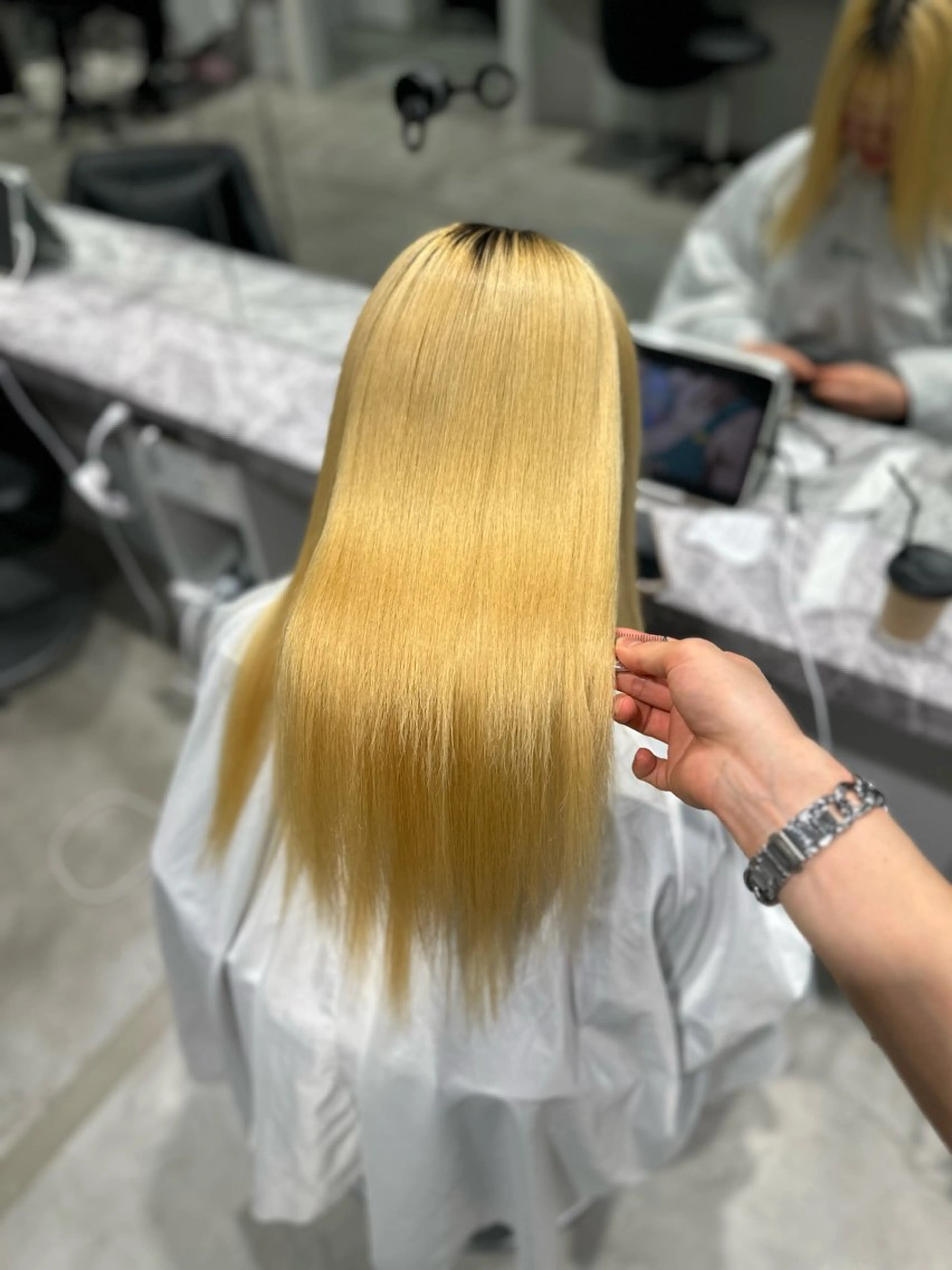 セミロング 大野 仁のヘアスタイル