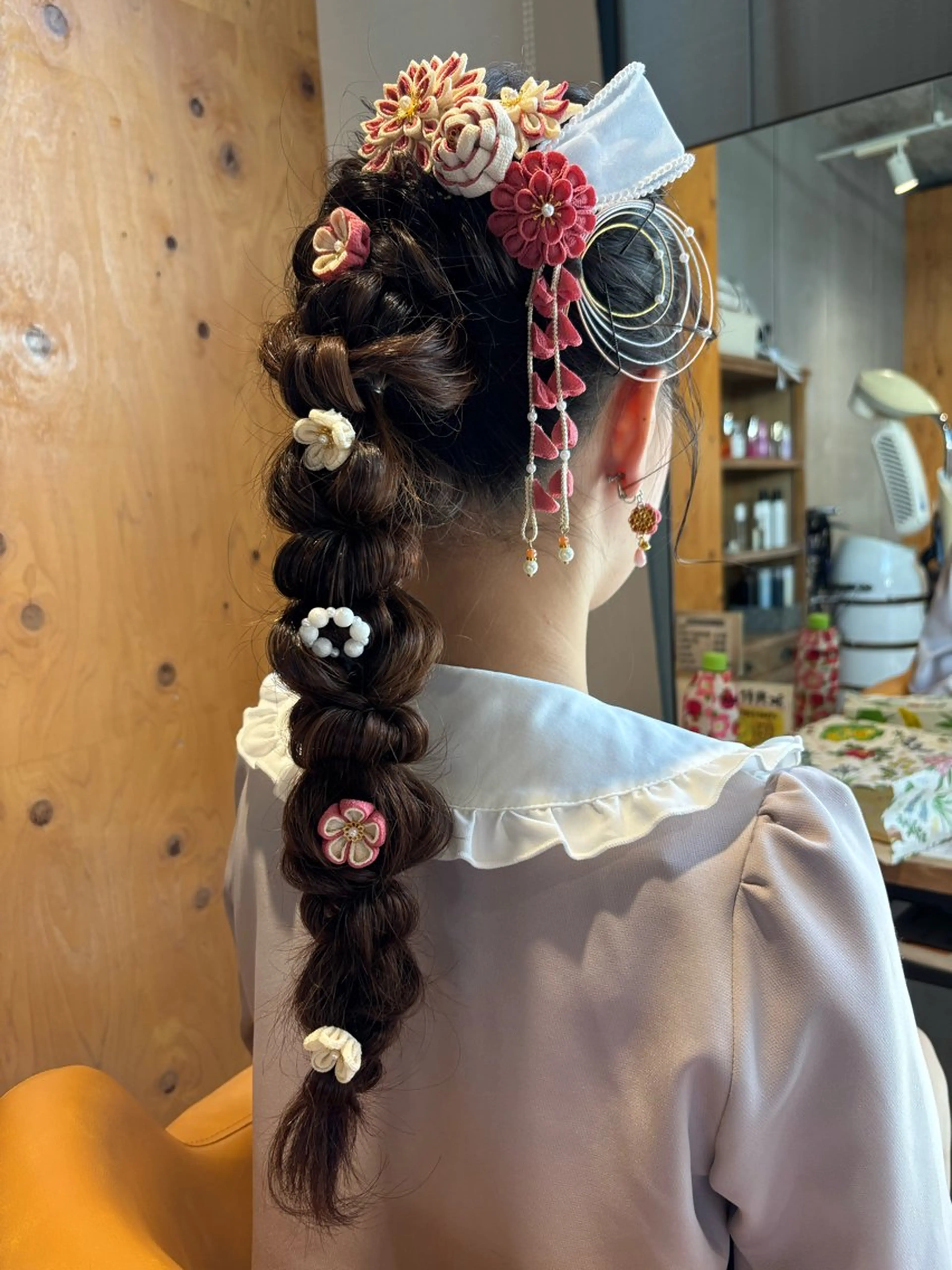 ヘアアレンジ Rufure..🍃 RIKA🤍のマツエク・マツパデザイン