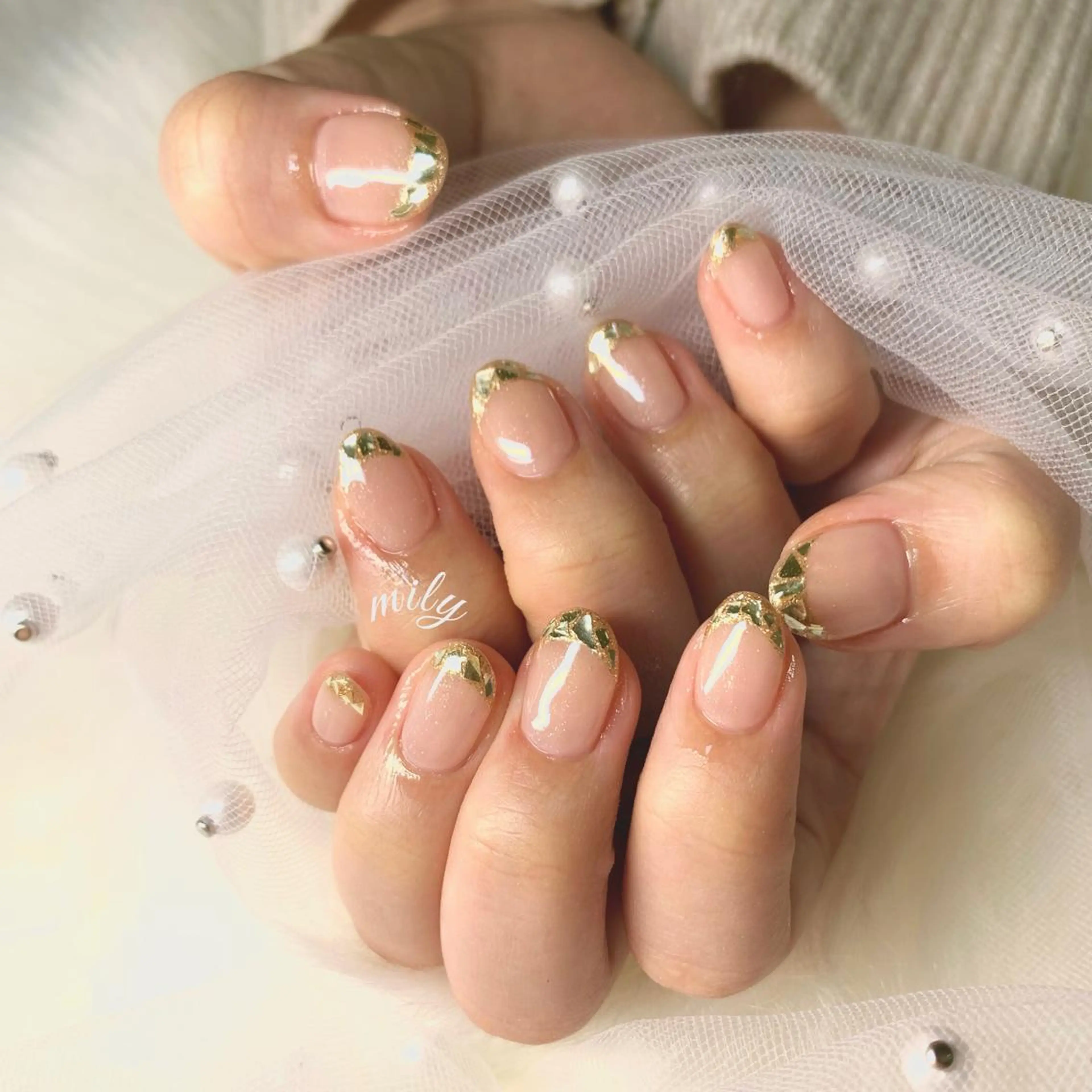 ネイル mily_harajuku所属・韓国ネイル☁️ haruna🌛のネイルデザイン