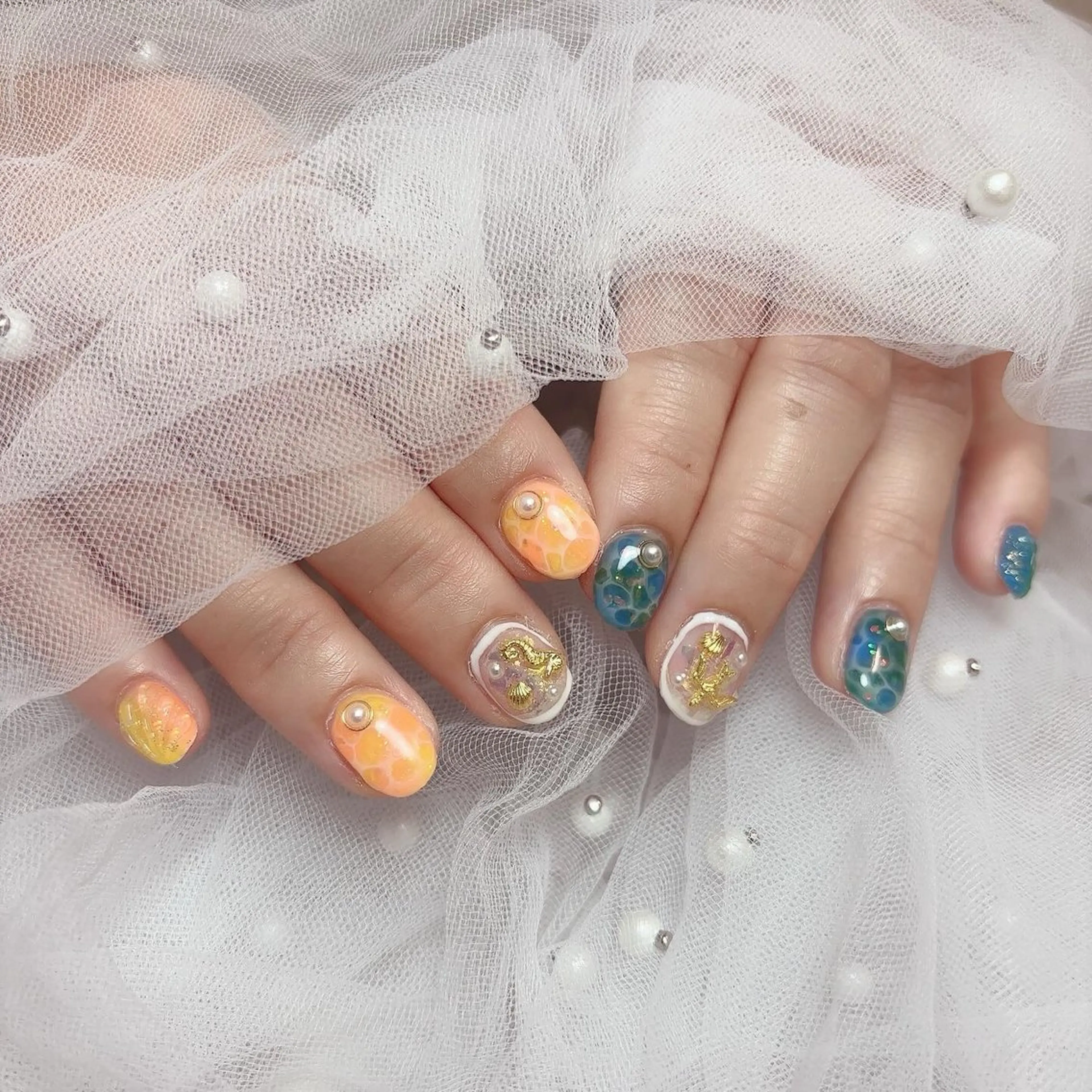 ネイル ハンドネイル San＆Lily madokaのネイルデザイン