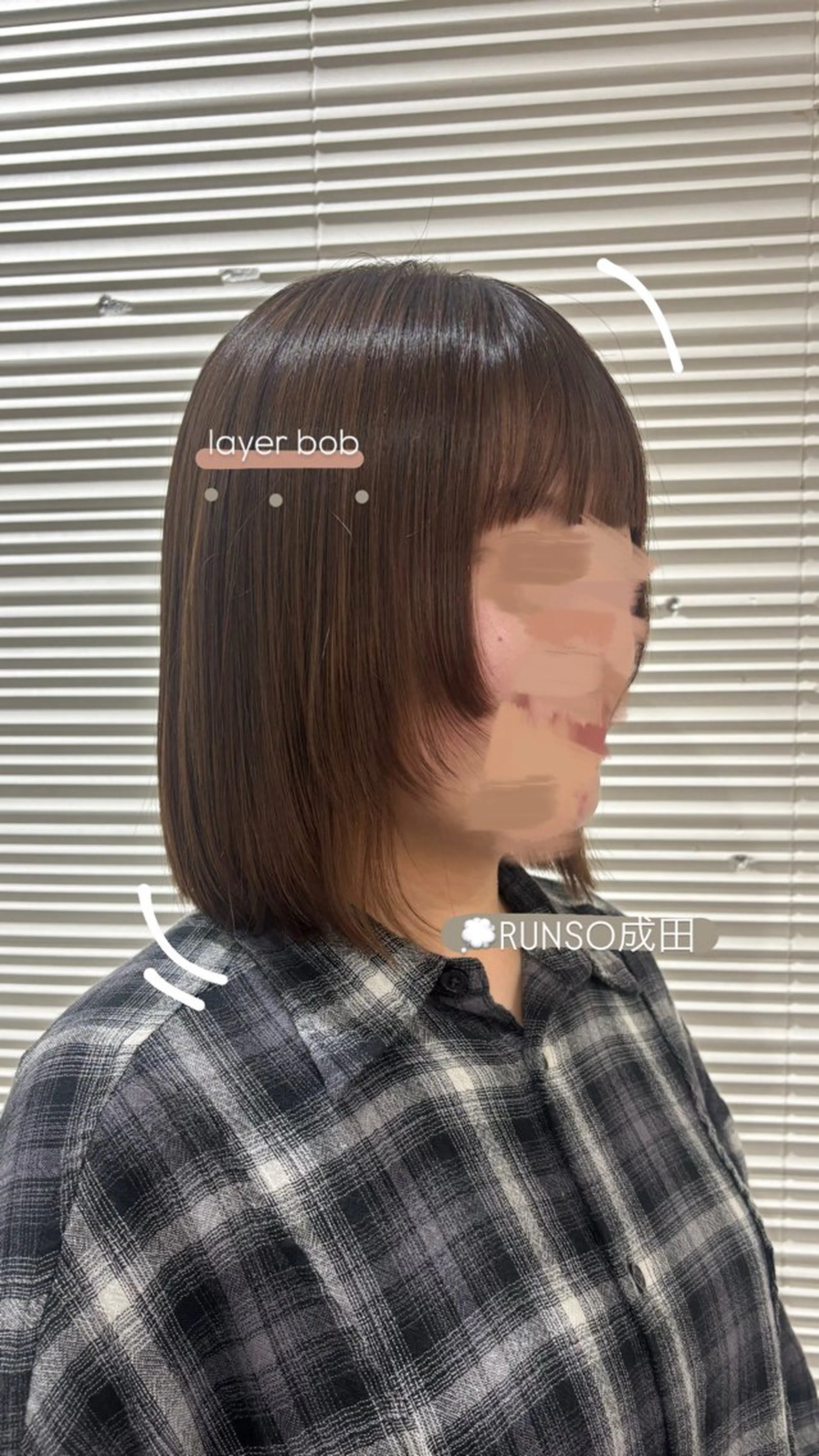 カラー カット ヘアカラー トリートメント RUNSO 成田所属・🕊️RUNSO_ SAKI🕊️のヘアスタイル