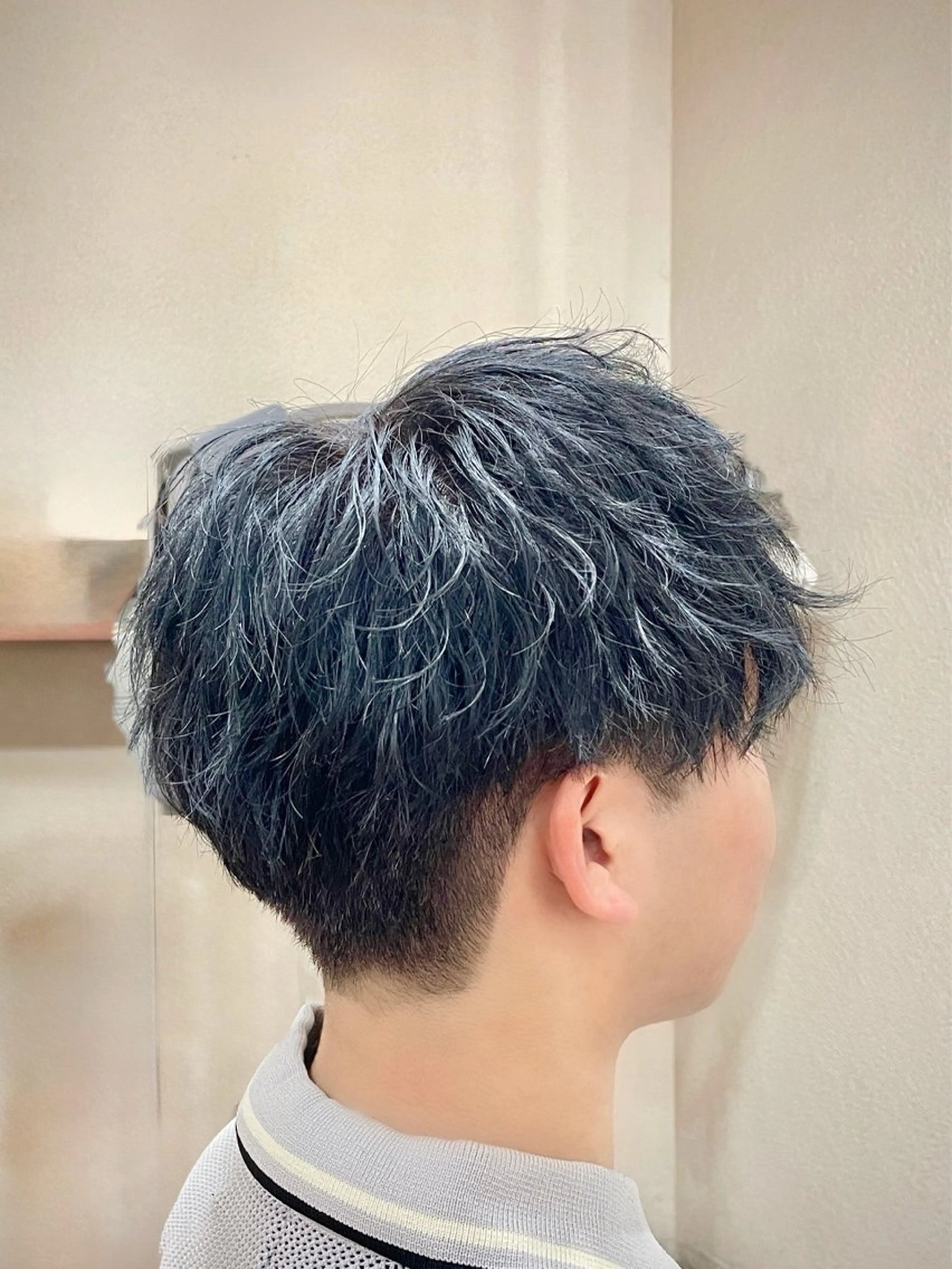 本日の空き⭕️ツイストスパイラル【メンズカット&パーマ　TR付き　】の写真