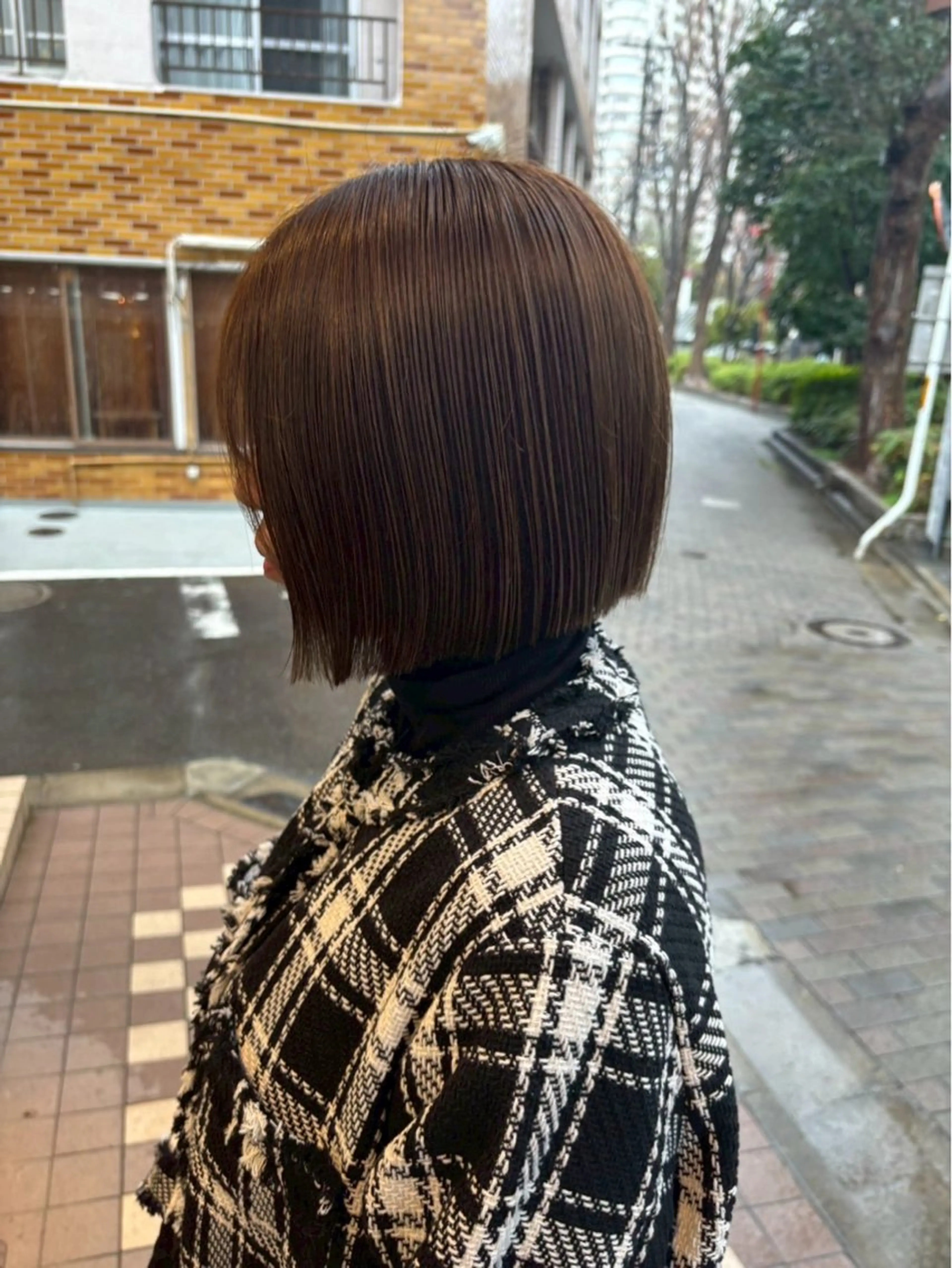 ボブ🦋髪質改善🦋縮毛矯正オージュアケア💇‍♀️4000円※ミルボンID登録必須⚠️の写真