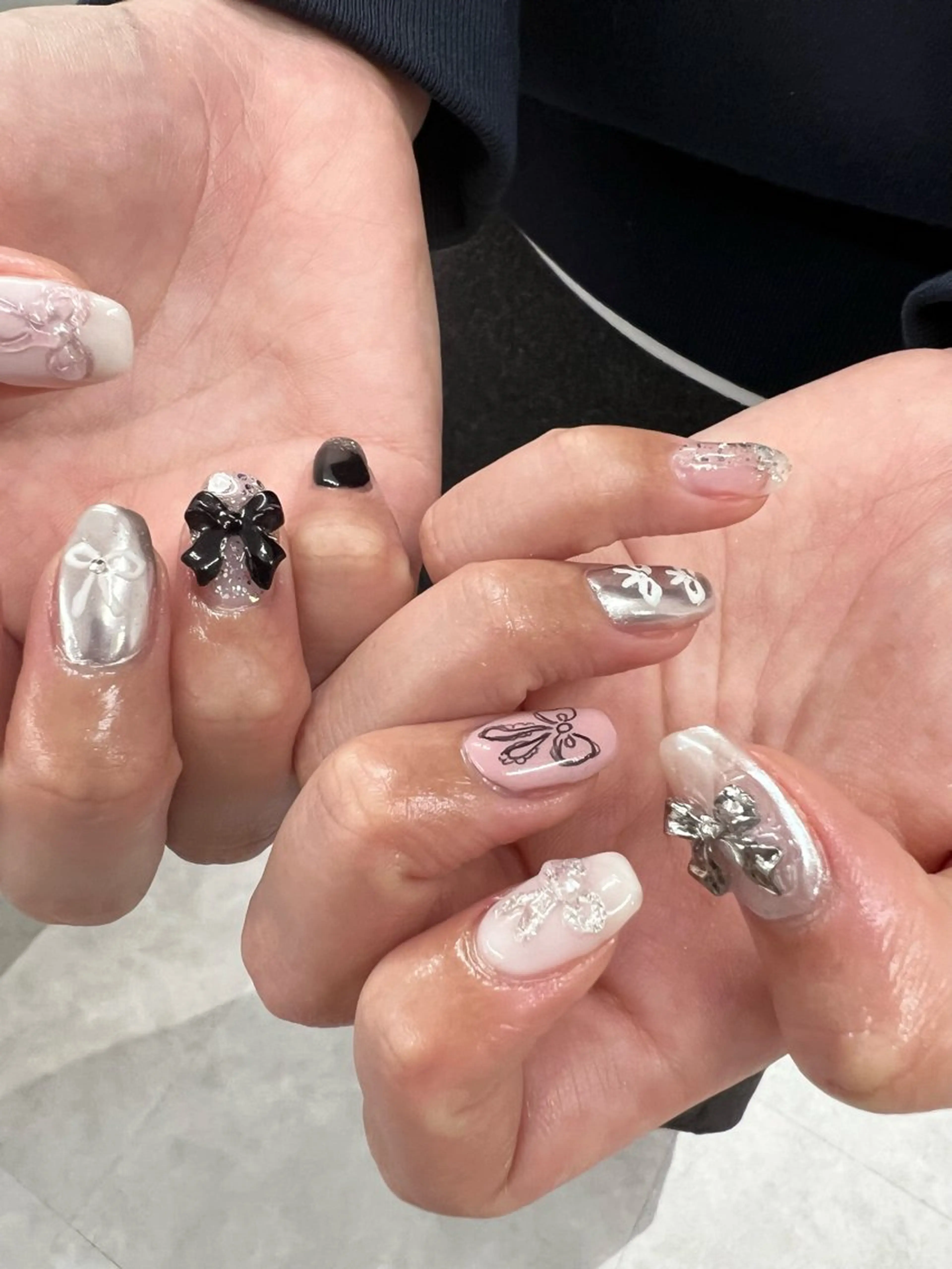 ネイル フラッシュネイル ジェルネイル 韓国ネイル メンズネイル 持ち込み ハンドネイル ハンドケア Bana_ Nailのネイルデザイン