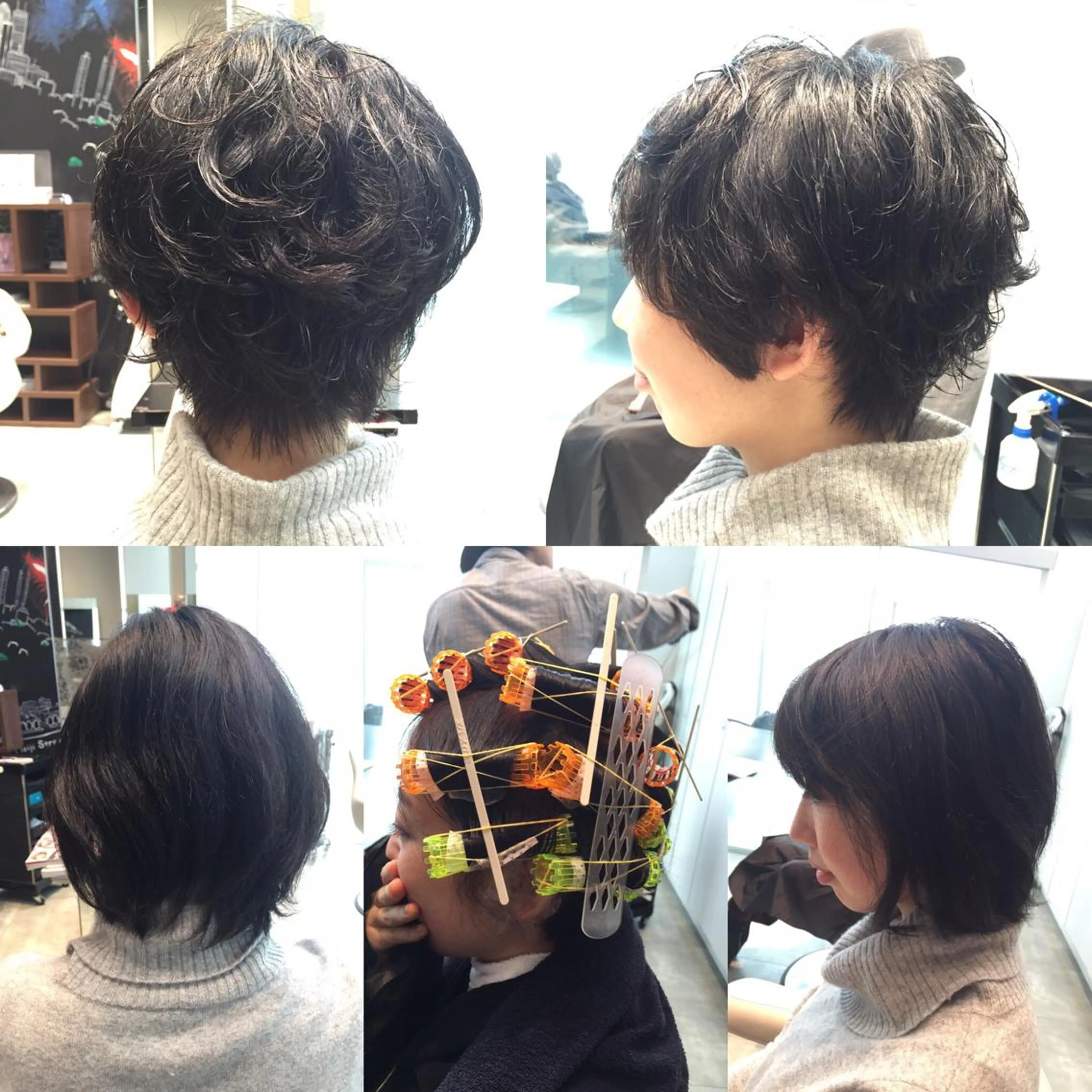 ショート ミディアム パーマ ミディアムパーマ Re:ta KANZOのヘアスタイル