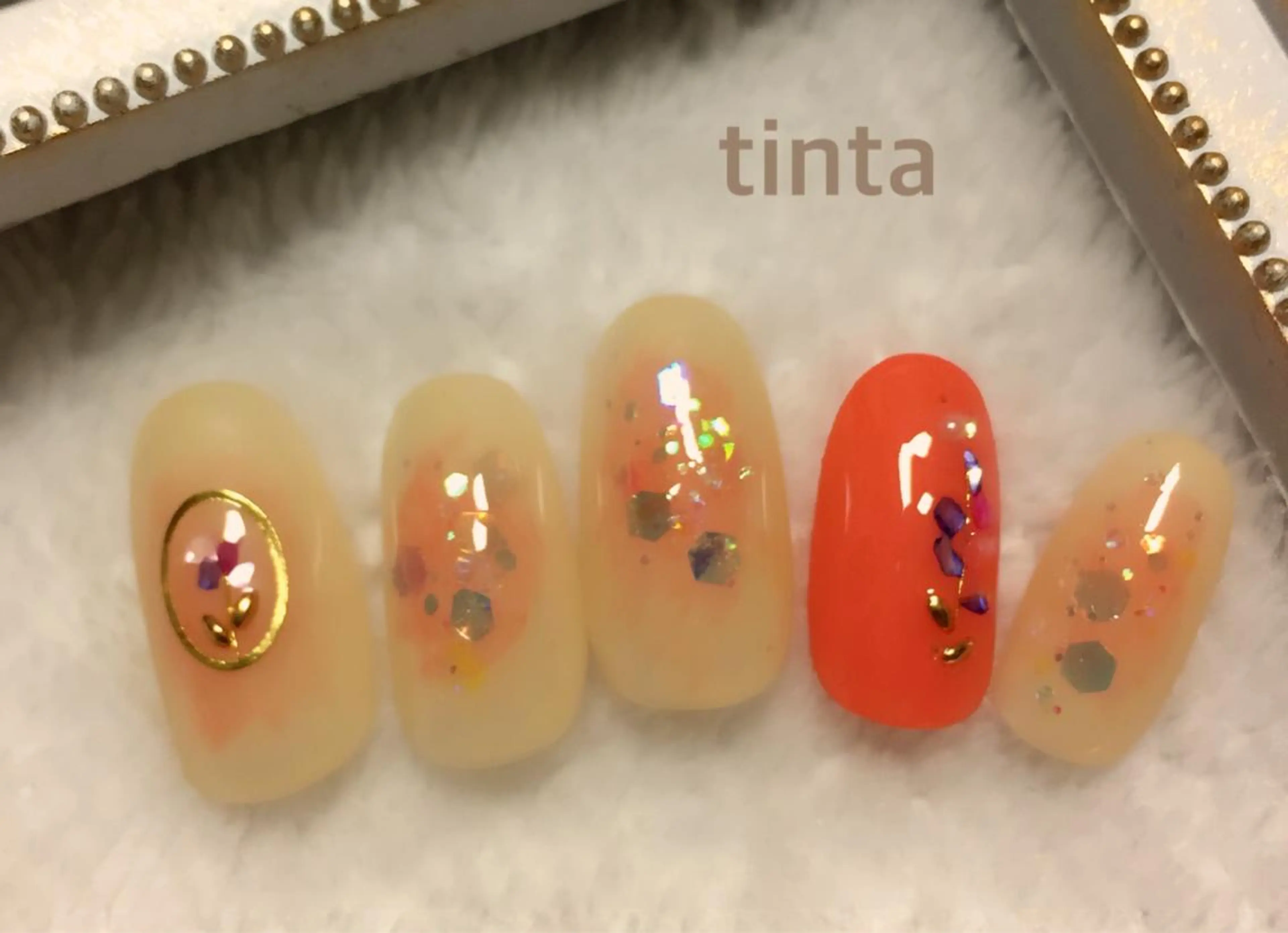 ネイル チークネイル ネイルサロン ティンタ所属・馬場 典子のネイルデザイン