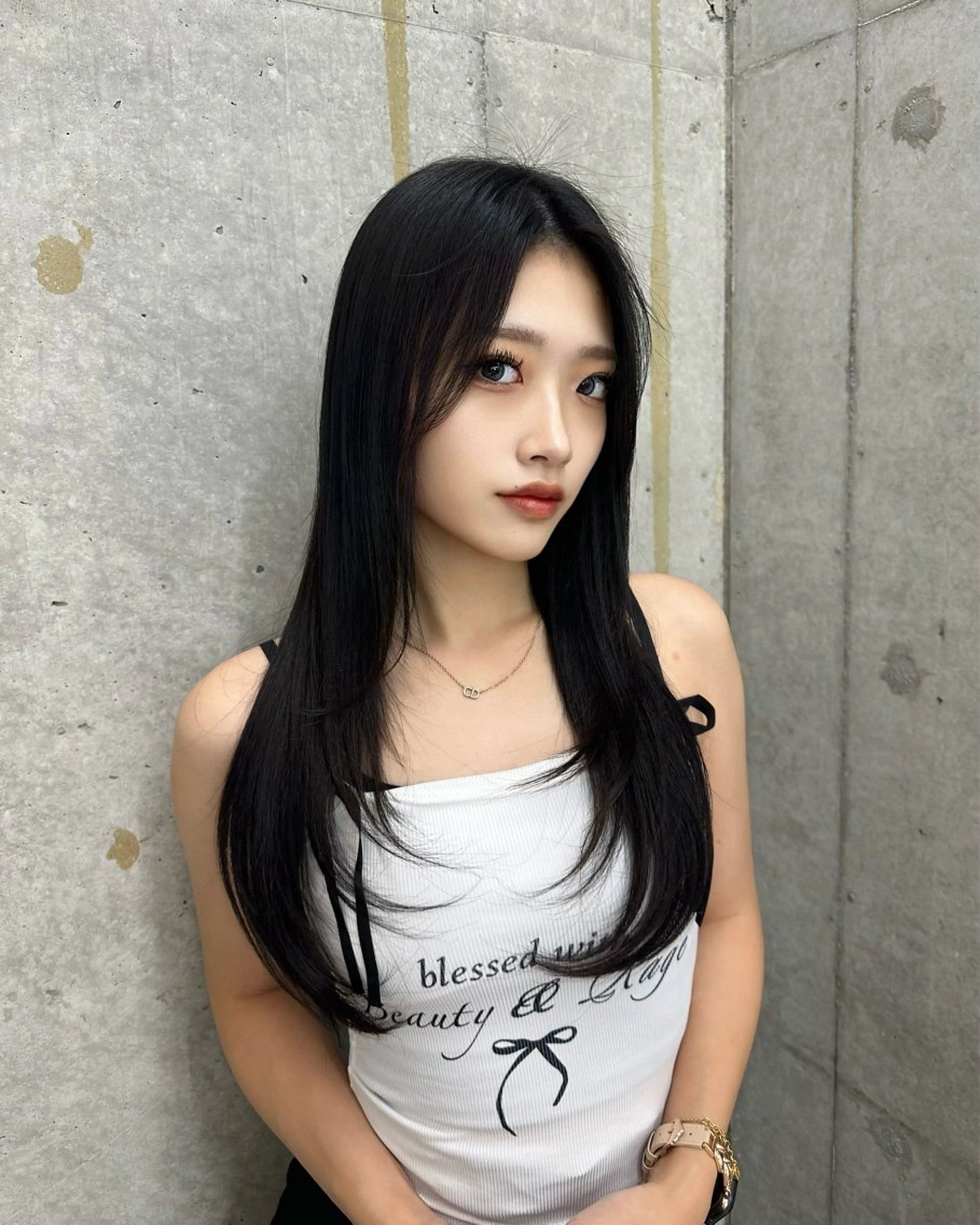 ロング 美髪縮毛矯正/ 髪質改善 RYOTAのヘアスタイル