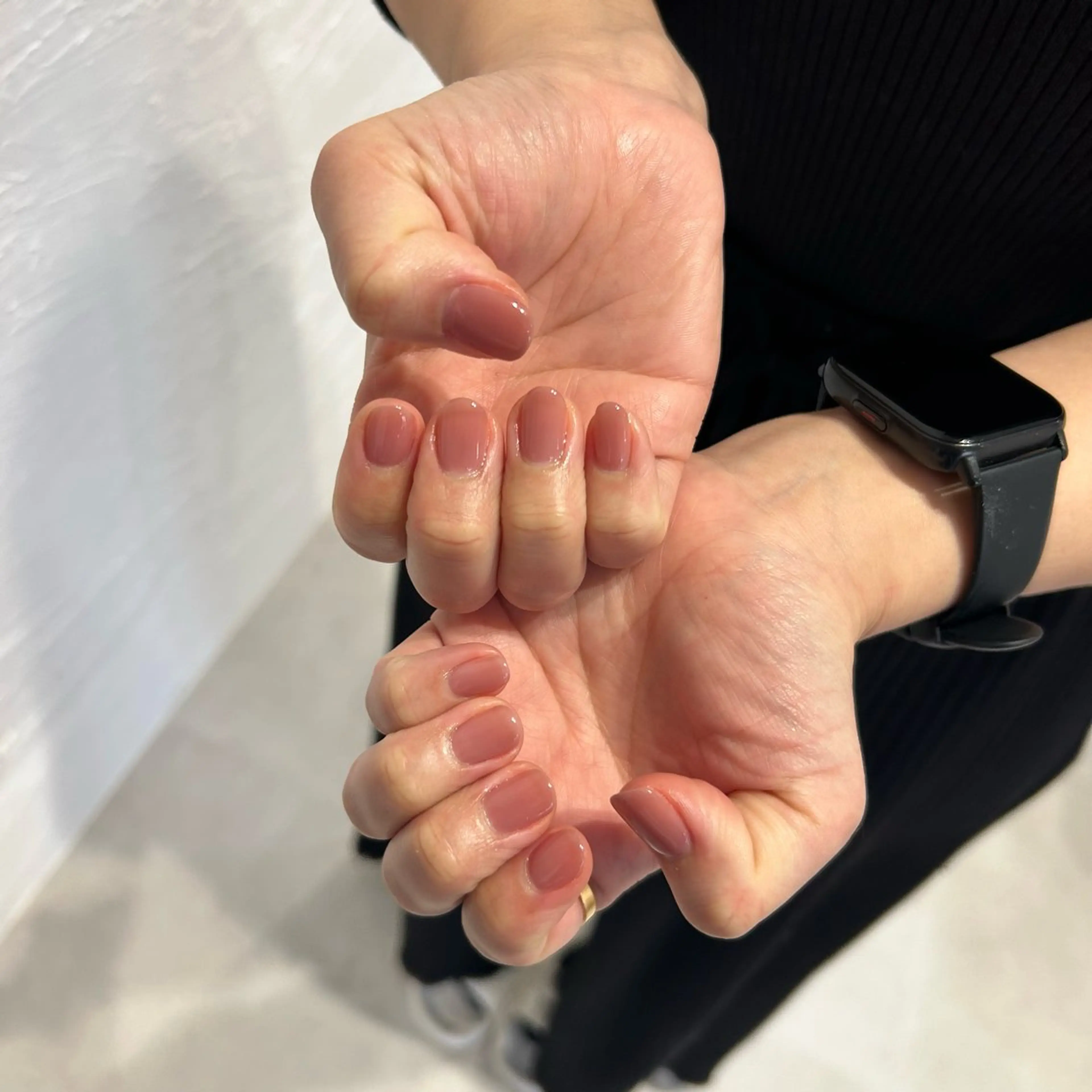 ネイル ワンカラーネイル bii所属・【bii】 NODOKAのネイルデザイン