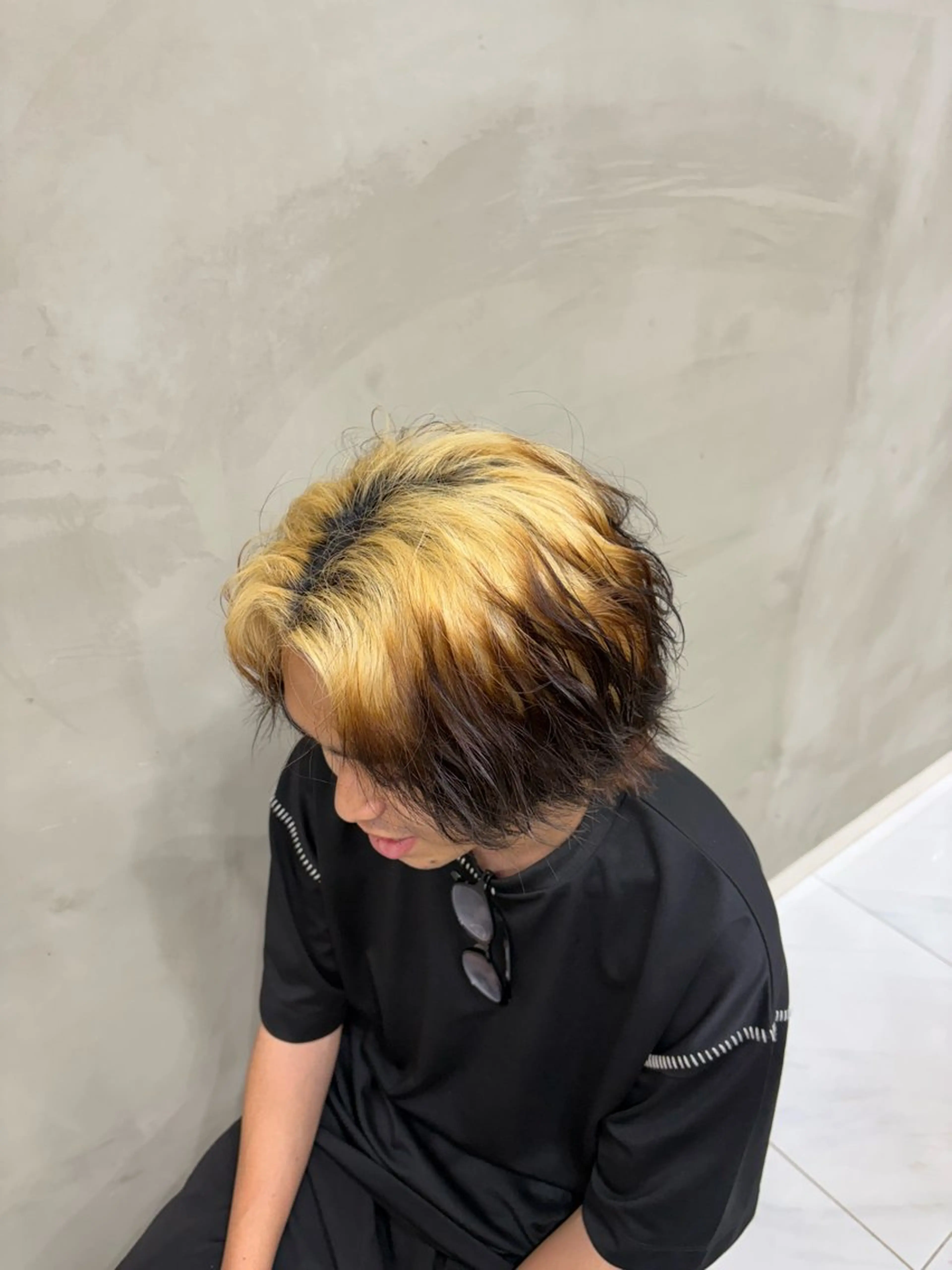 メンズ カット ヘアセット GRANDEUR ryuのヘアスタイル