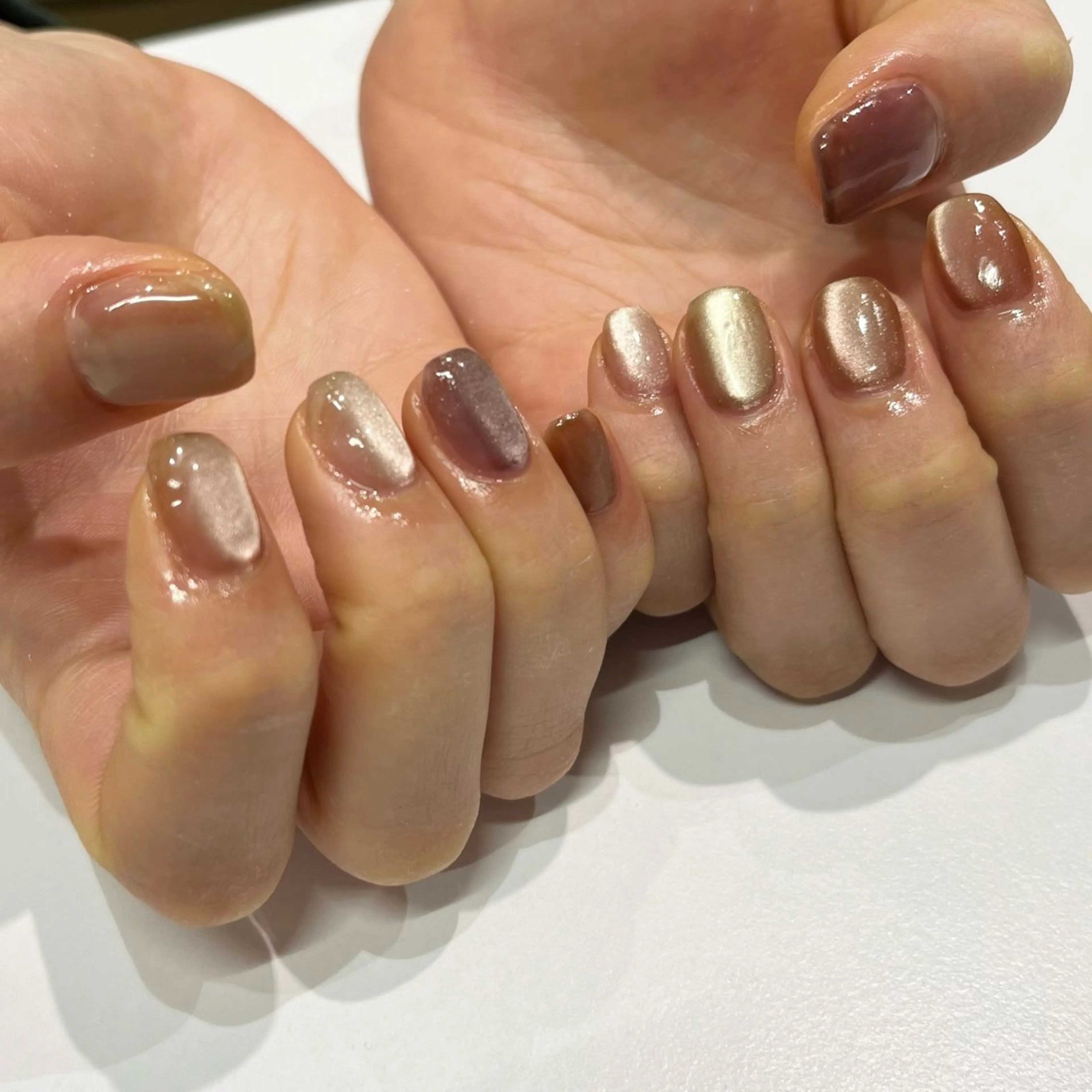 ネイル nail&care salon soa所属・soa/美容液ケアで 自爪を育てるネイルのネイルデザイン