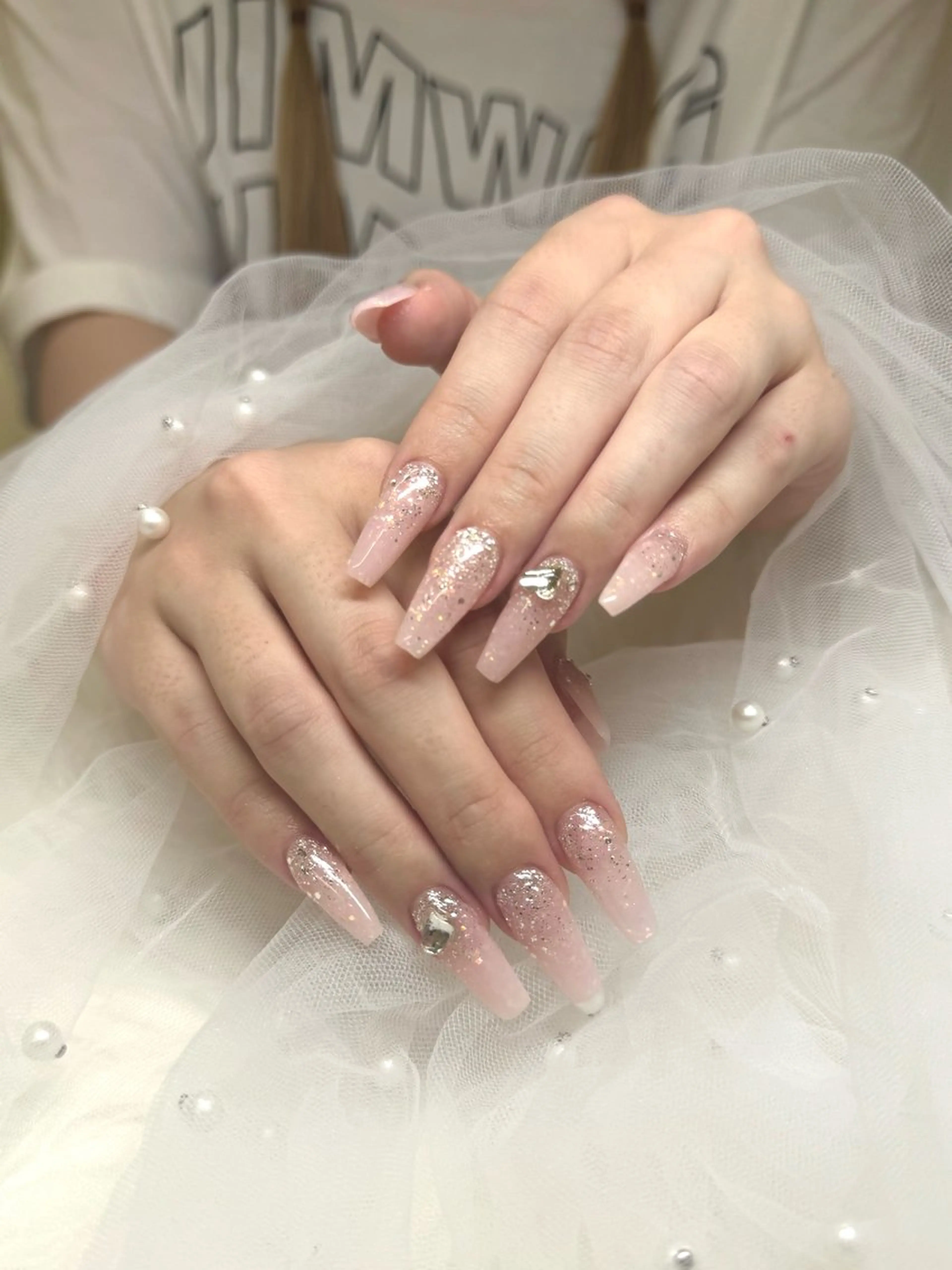 ネイル スカルプネイル Nail salon LUCAS,K 《ネイルサロンルーカス》千葉中央 スカルプ所属・LUCAS 千葉 AOI💅🏾💕のネイルデザイン