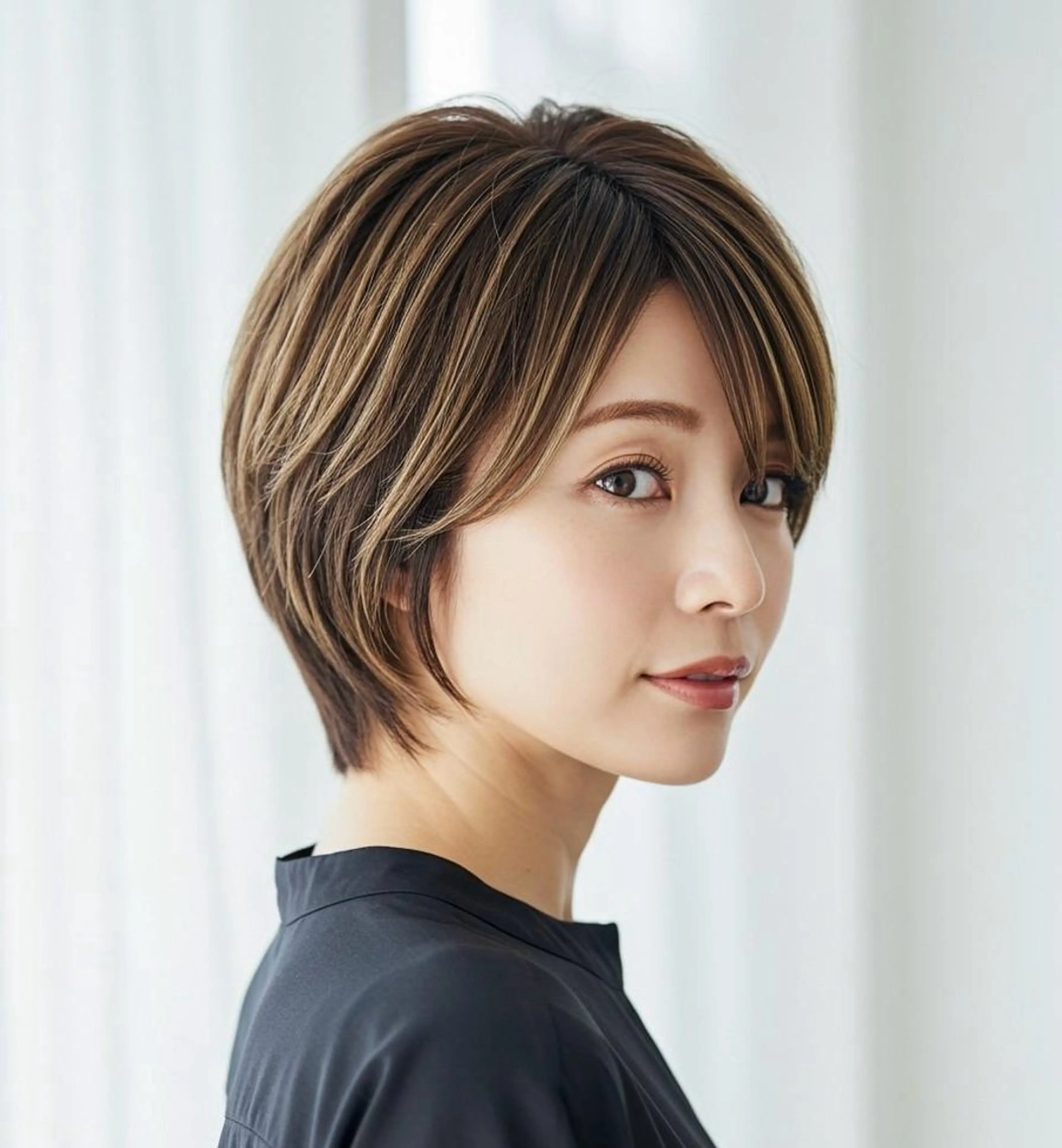 ショート 🫧似合わせショート ゴヤ🫧のヘアスタイル