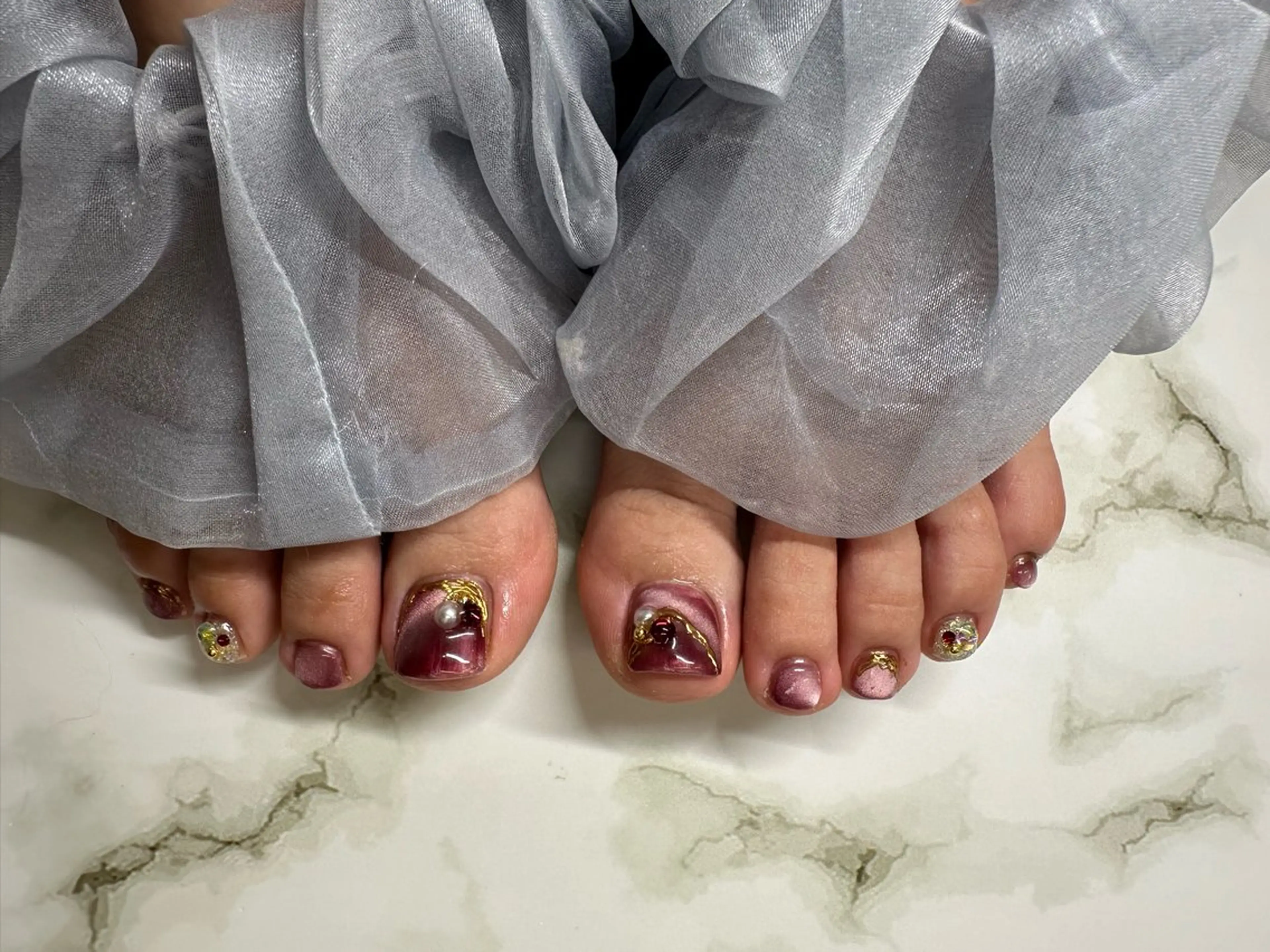 ネイル フットネイル Nail's AOAQUA所属・AOAQUA SHIORIのネイルデザイン