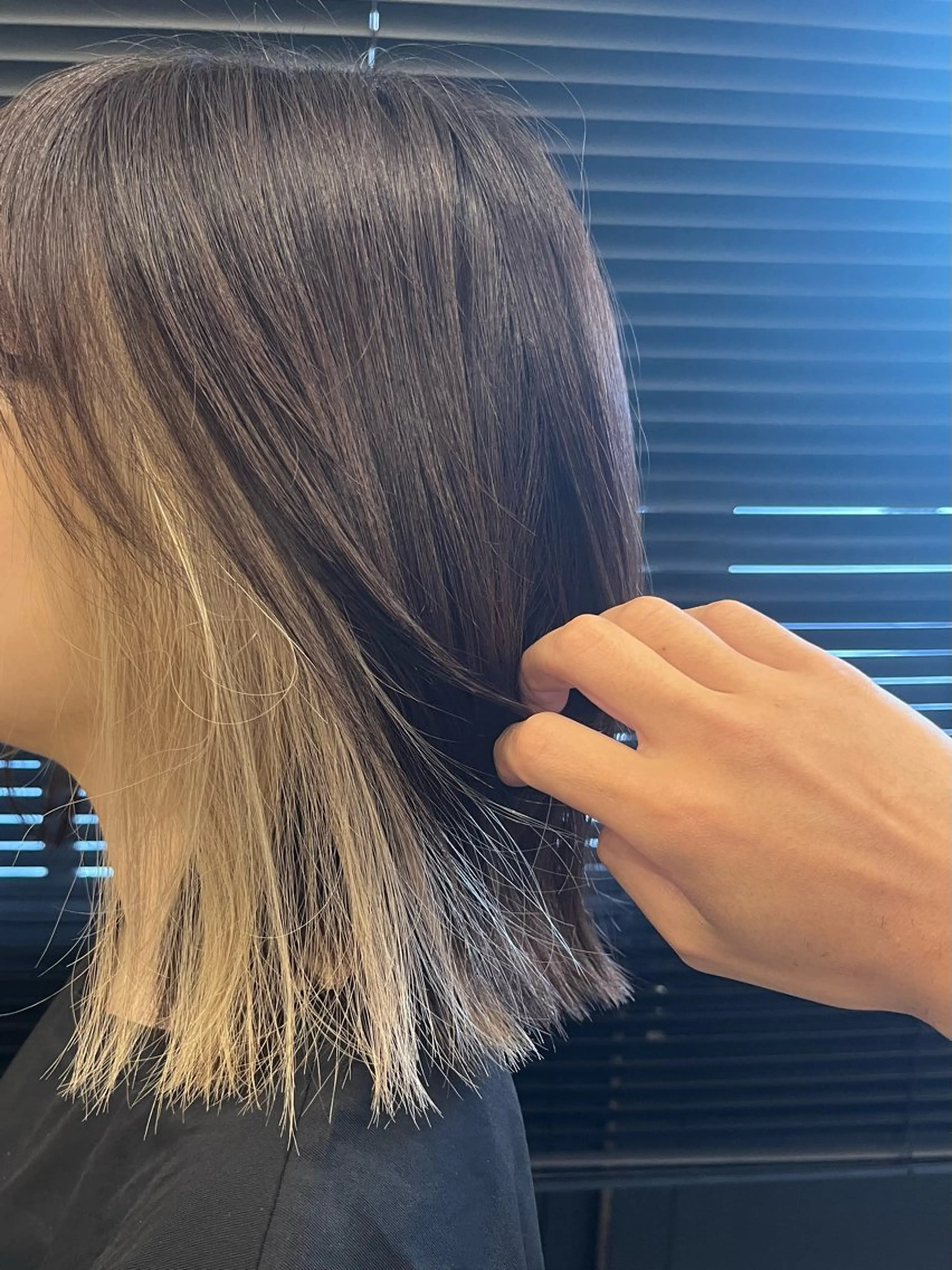 ミディアム カラー ヘアカラー トリートメント セジールヘアメゾン所属・韓国レイヤー/透明感 カラー🐈曾根高のヘアスタイル