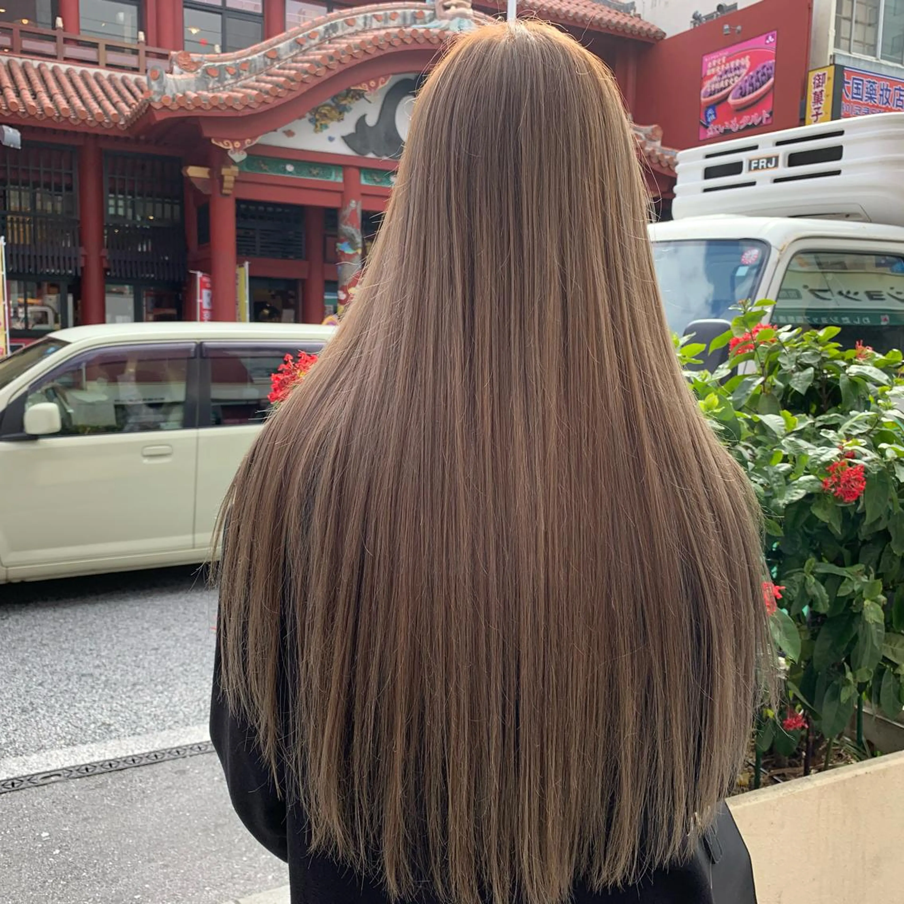 ロング 髪質改善🇰🇷レイ ヤーカット/艶透明髪のヘアスタイル