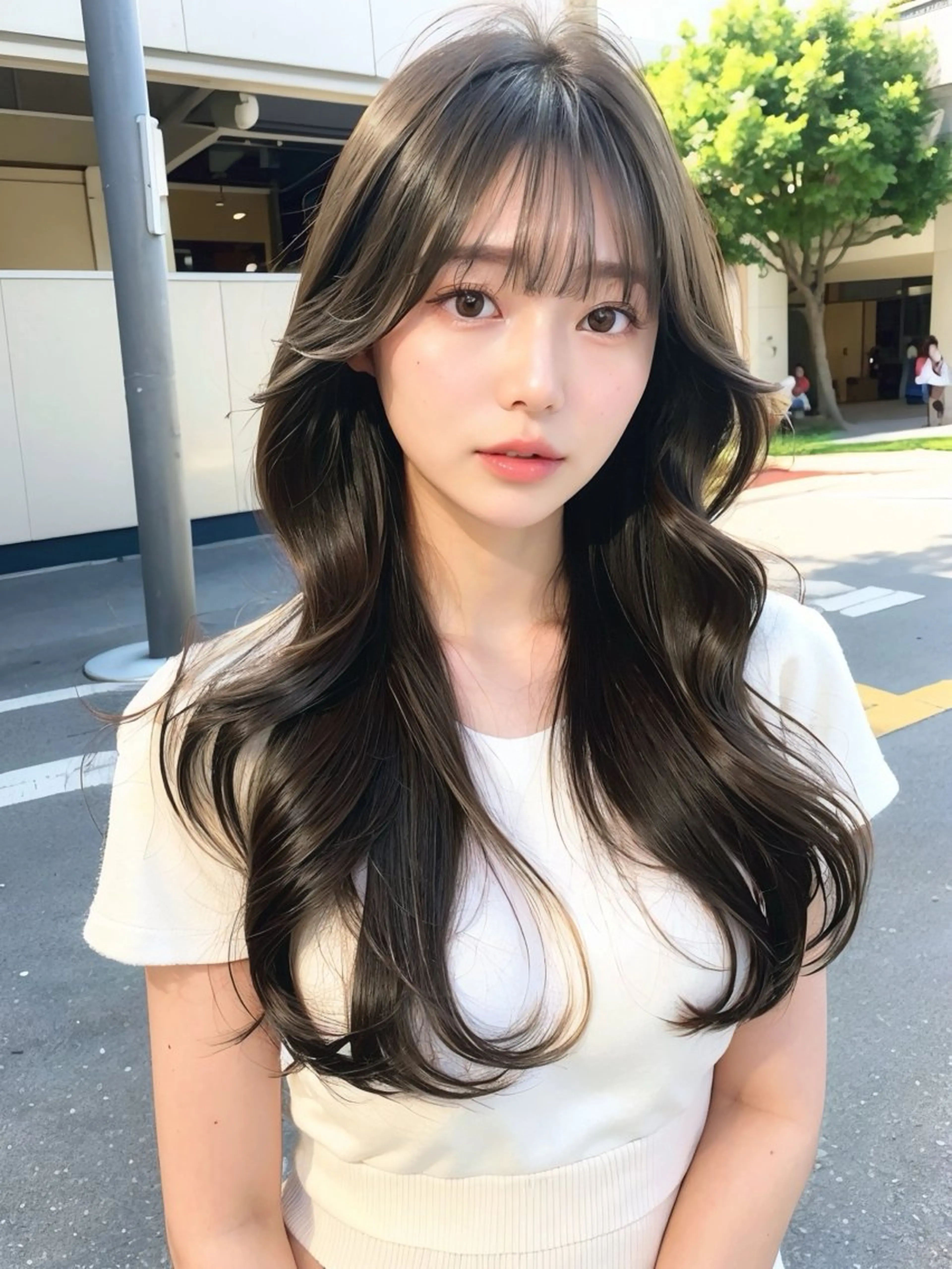 ロング ヘアセット 柔らか透明感カラー ☀️koshi☀️のヘアスタイル