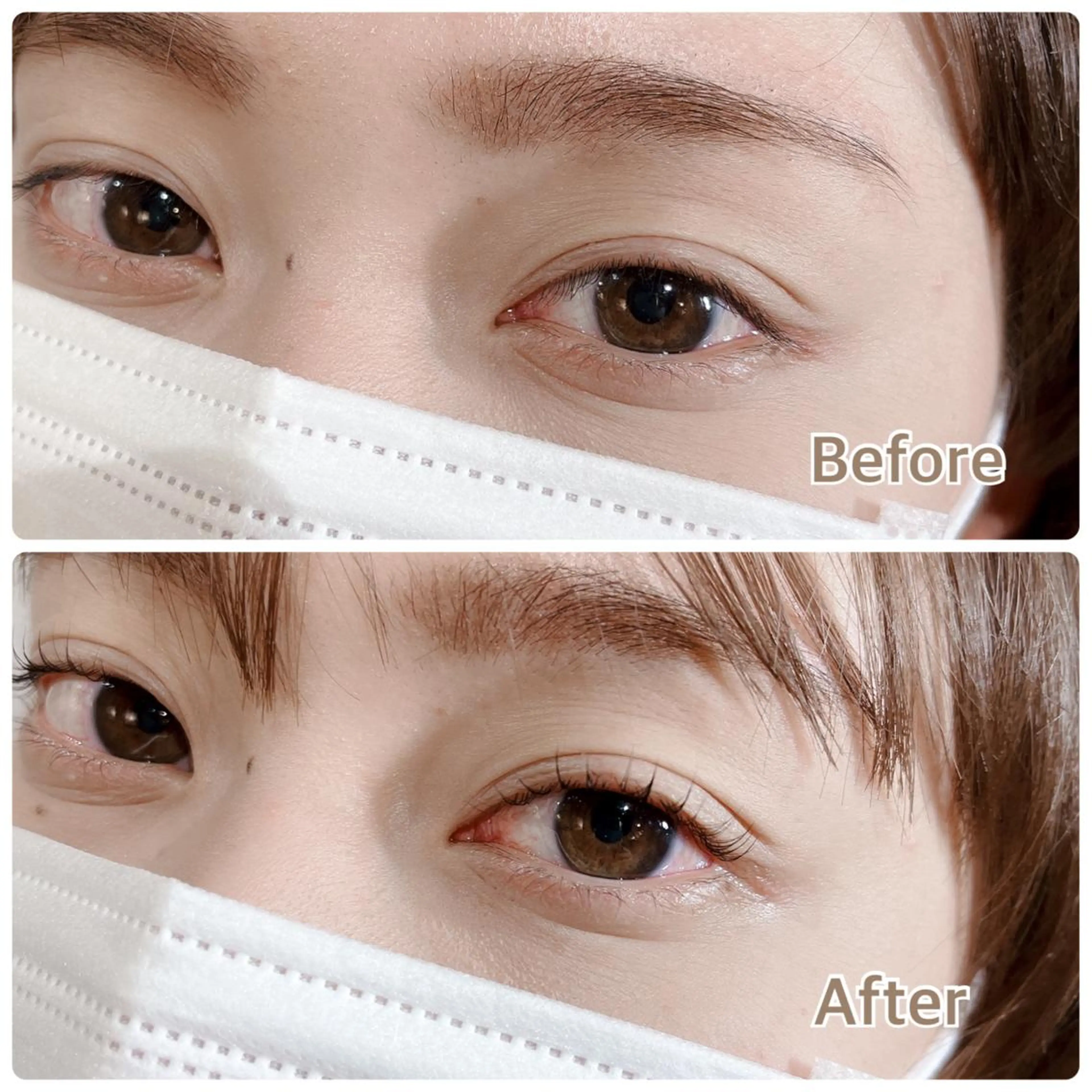 マツエク・マツパ 一重×まつ毛パーマ 渋谷 志保の眉毛・アイブロウイメージ