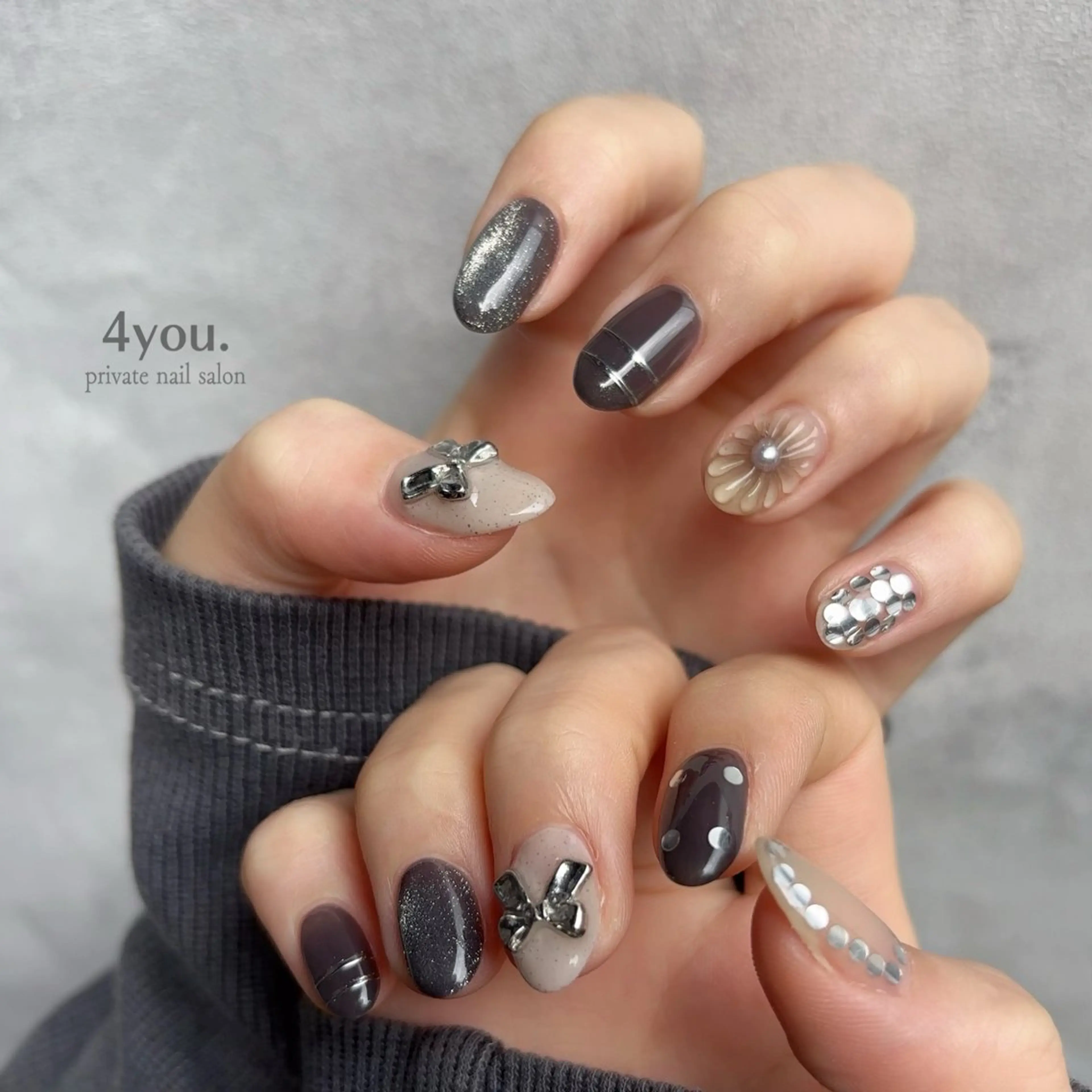 ネイル nail salon ４ｙｏｕ．のネイルデザイン
