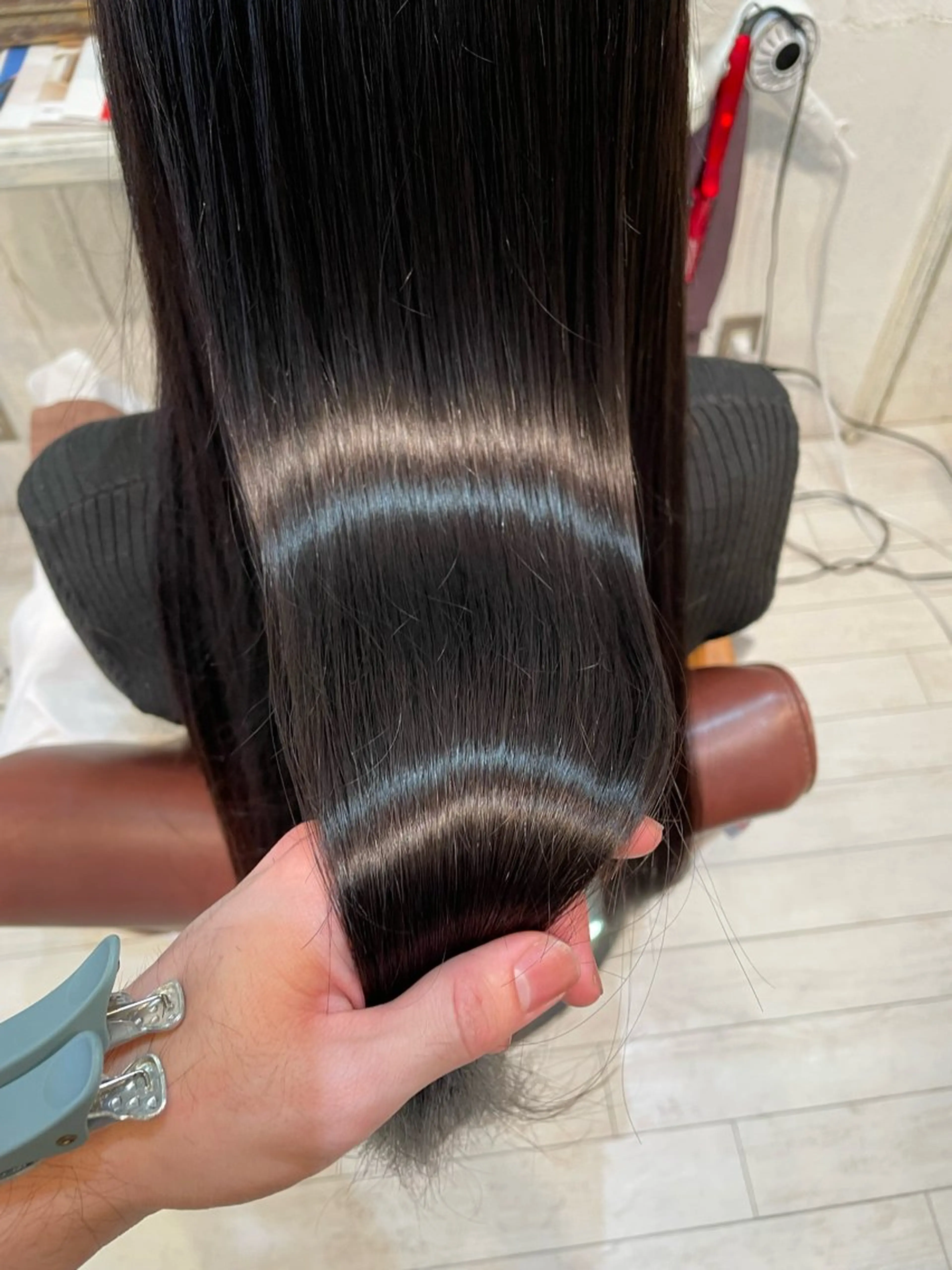 ロング 髪質改善 縮毛矯正 liko by maris所属・髪質改善／ブリーチ 宮武　湧斗のヘアスタイル