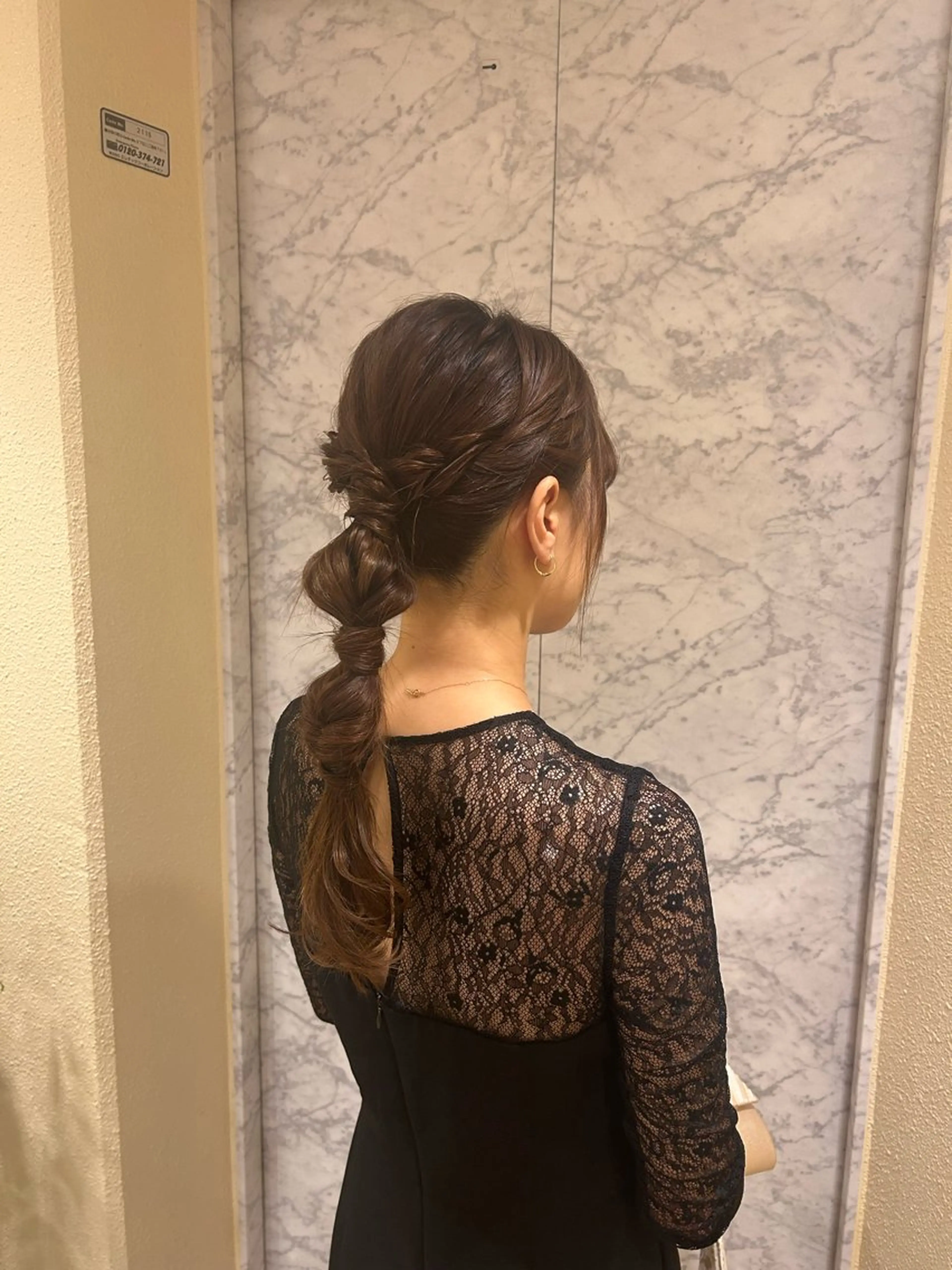 ヘアアレンジ ヘアセット/暖色 /レイヤー 山田寛菜のヘアスタイル